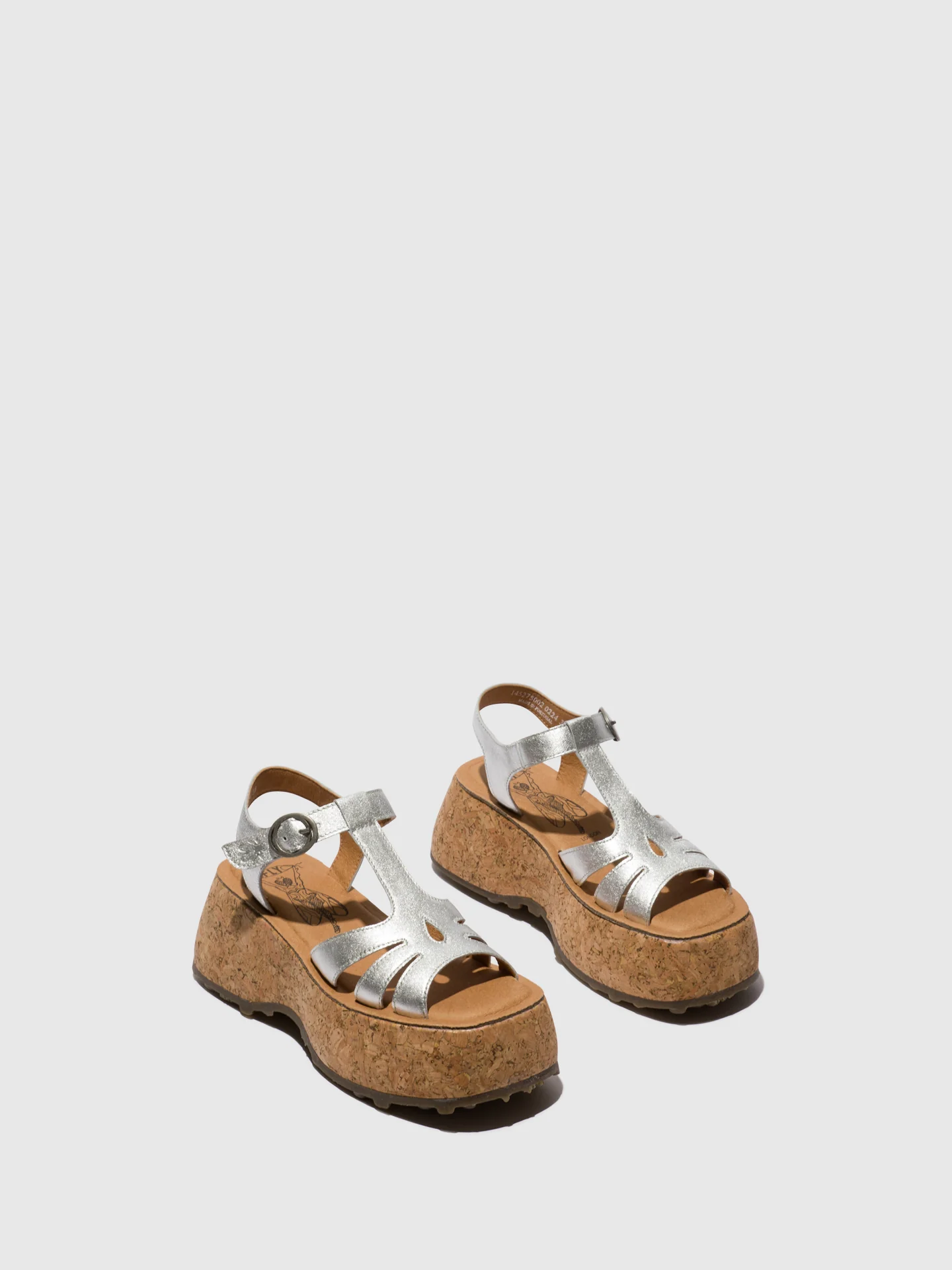 Buckle Sandals COIL275FLY SILVER - Image 2