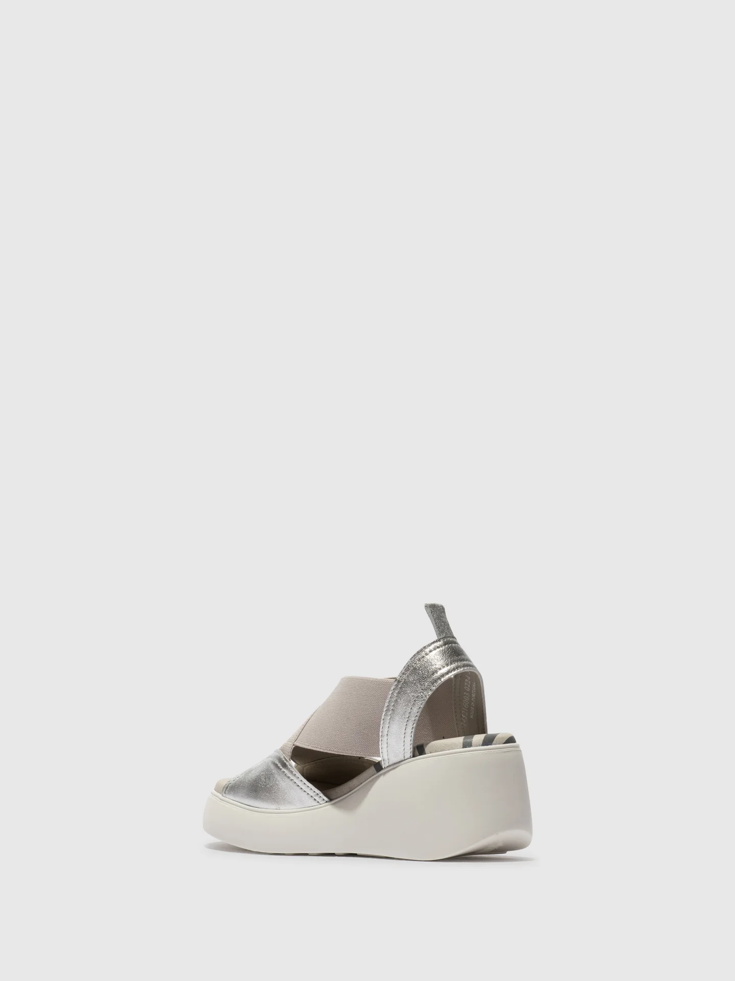 Elasticated Sandals DAIF216FLY SILVER - Image 3
