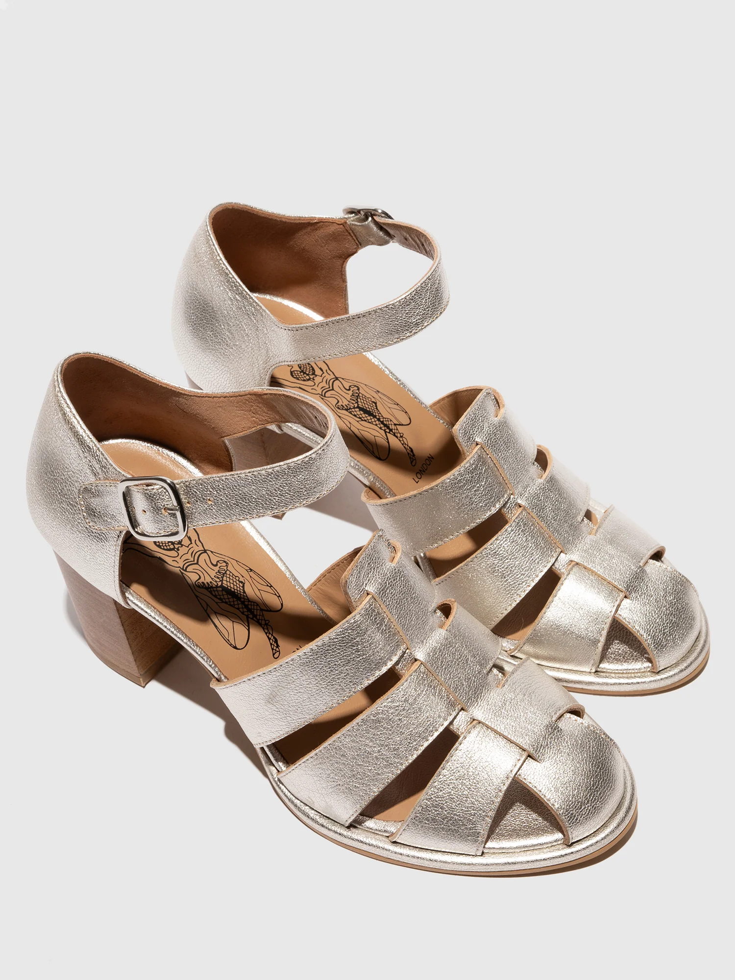 Heel Sandals MARG261FLY SILVER - Image 4