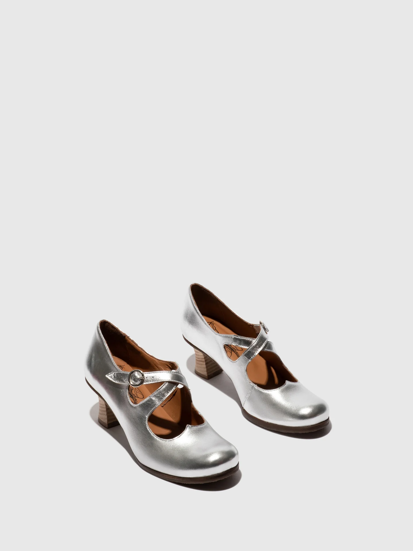 Heel Shoes BAIV276FLY SILVER - Image 2