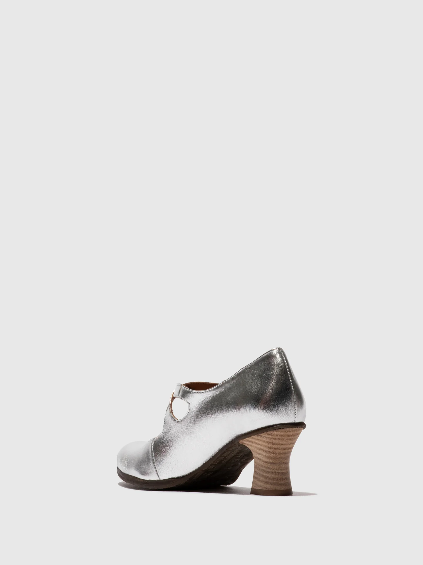 Heel Shoes BAIV276FLY SILVER - Image 3