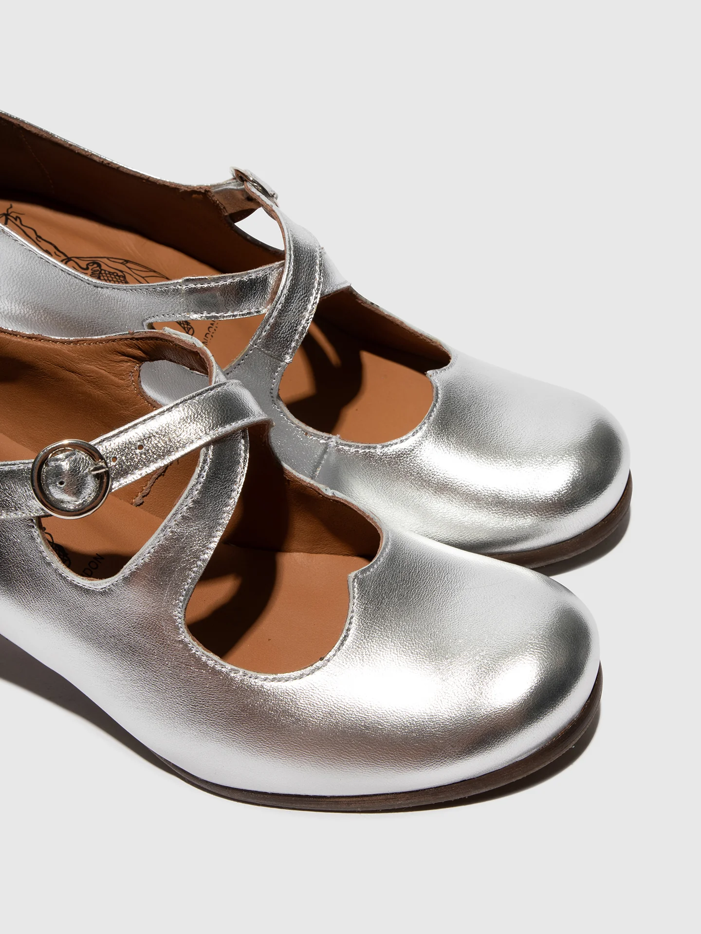 Heel Shoes BAIV276FLY SILVER - Image 4