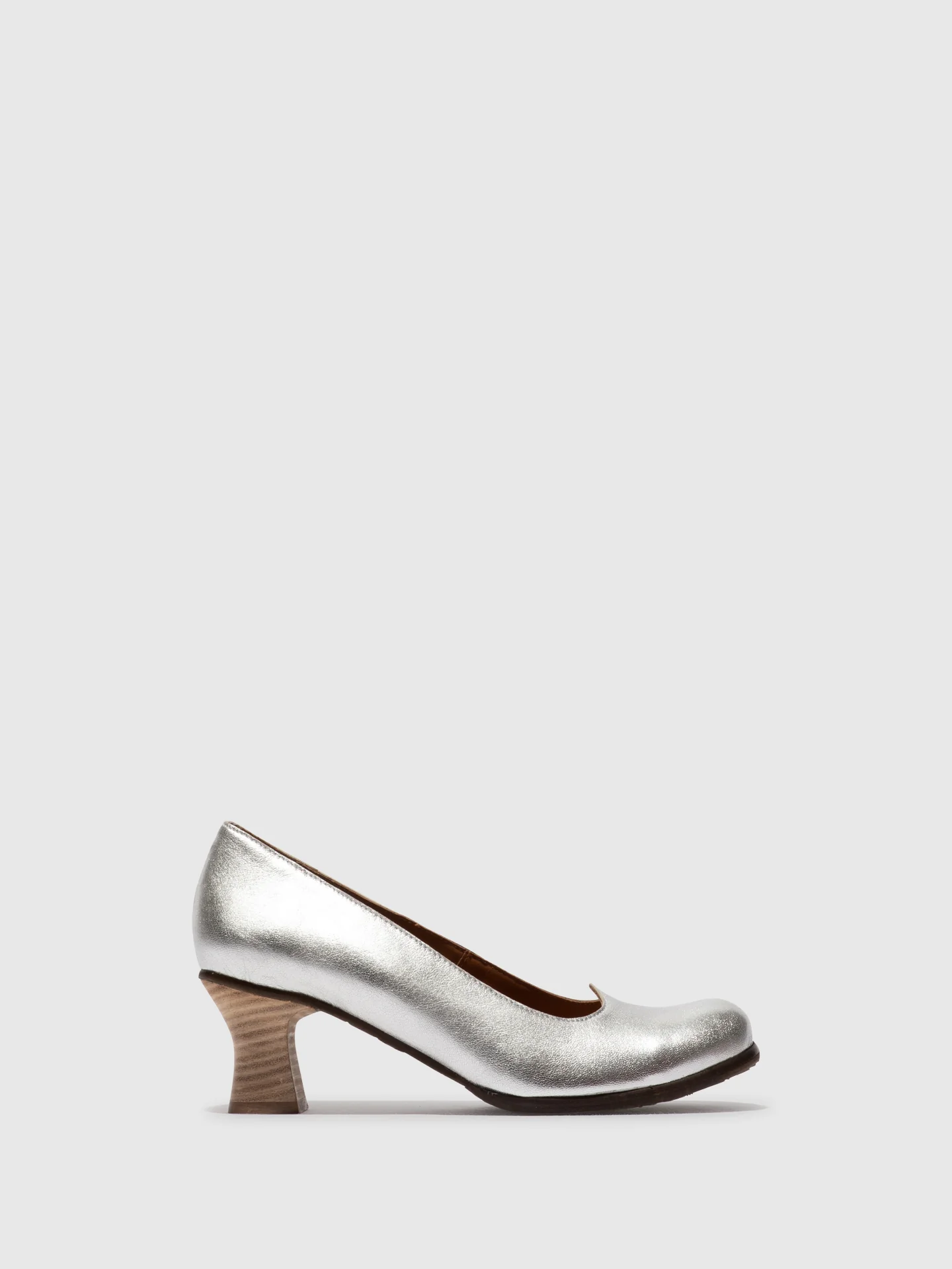 Heel Shoes BAZE086FLY SILVER