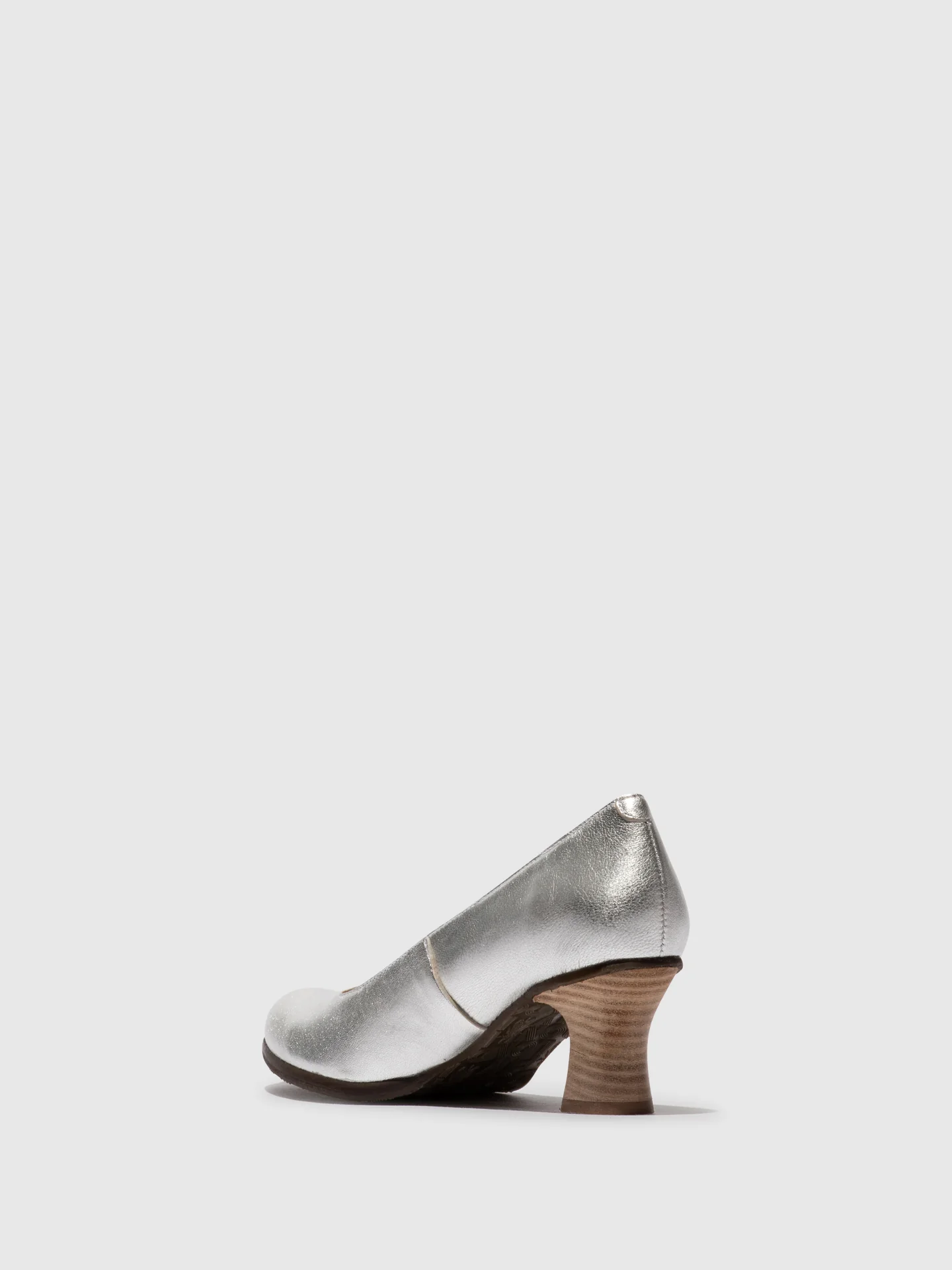 Heel Shoes BAZE086FLY SILVER - Image 3