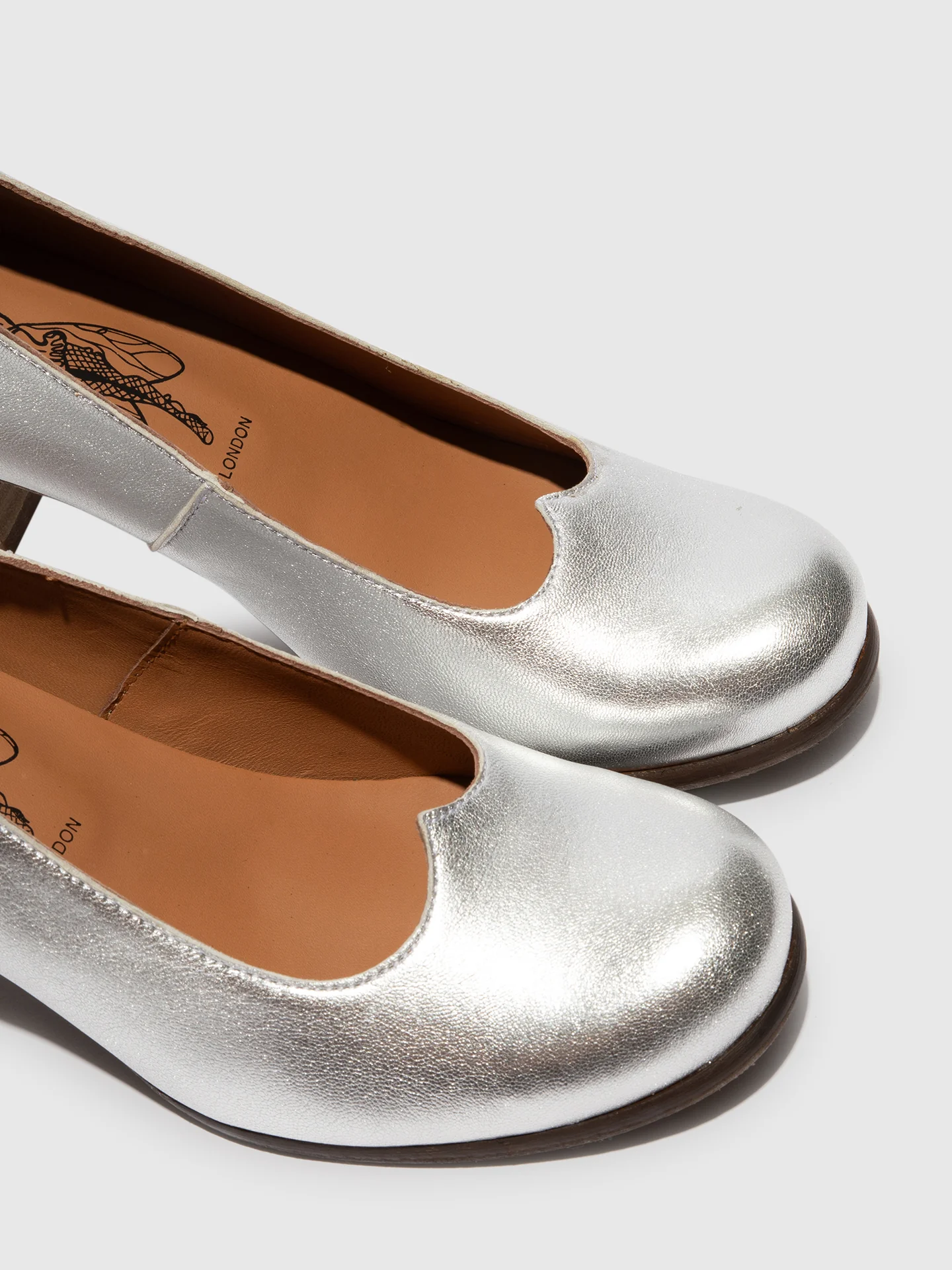 Heel Shoes BAZE086FLY SILVER - Image 4