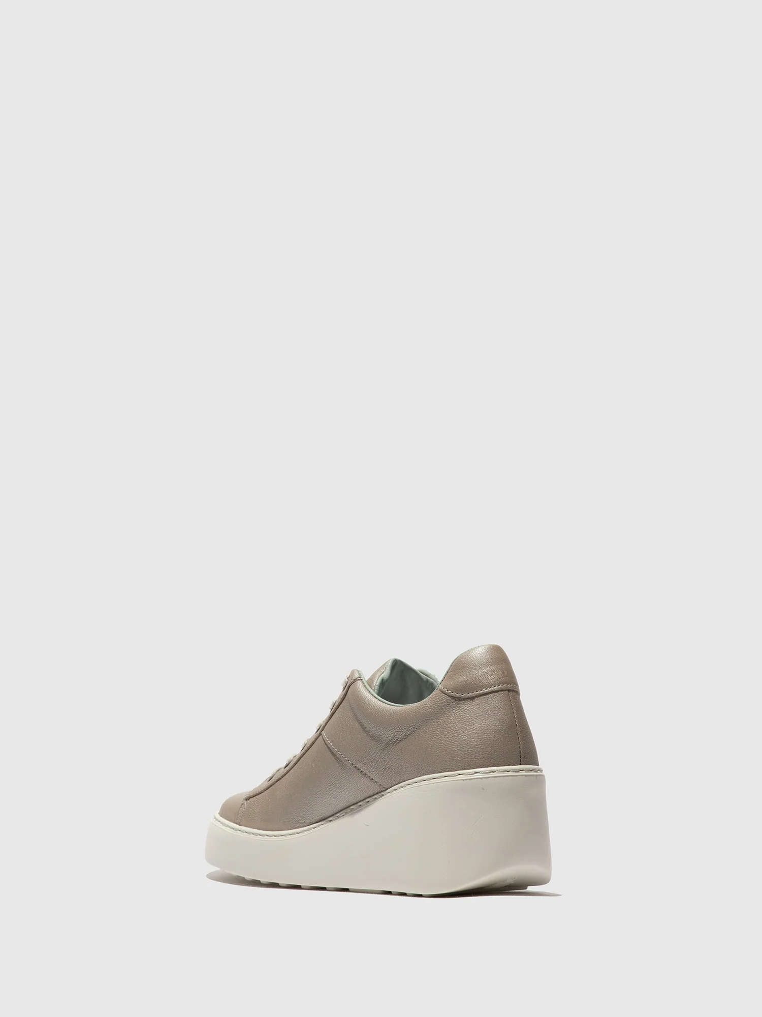 Lace-up Trainers DELF580FLY SILVER - Image 3
