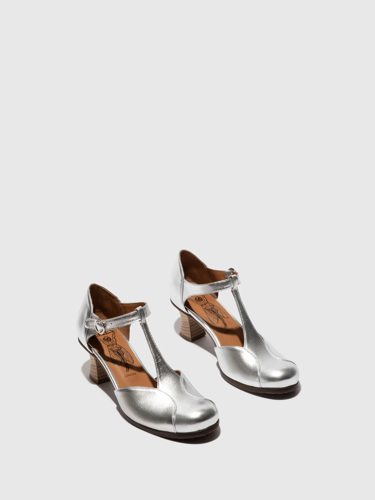 Mary Jane Shoes BEMI279FLY SILVER - Image 2