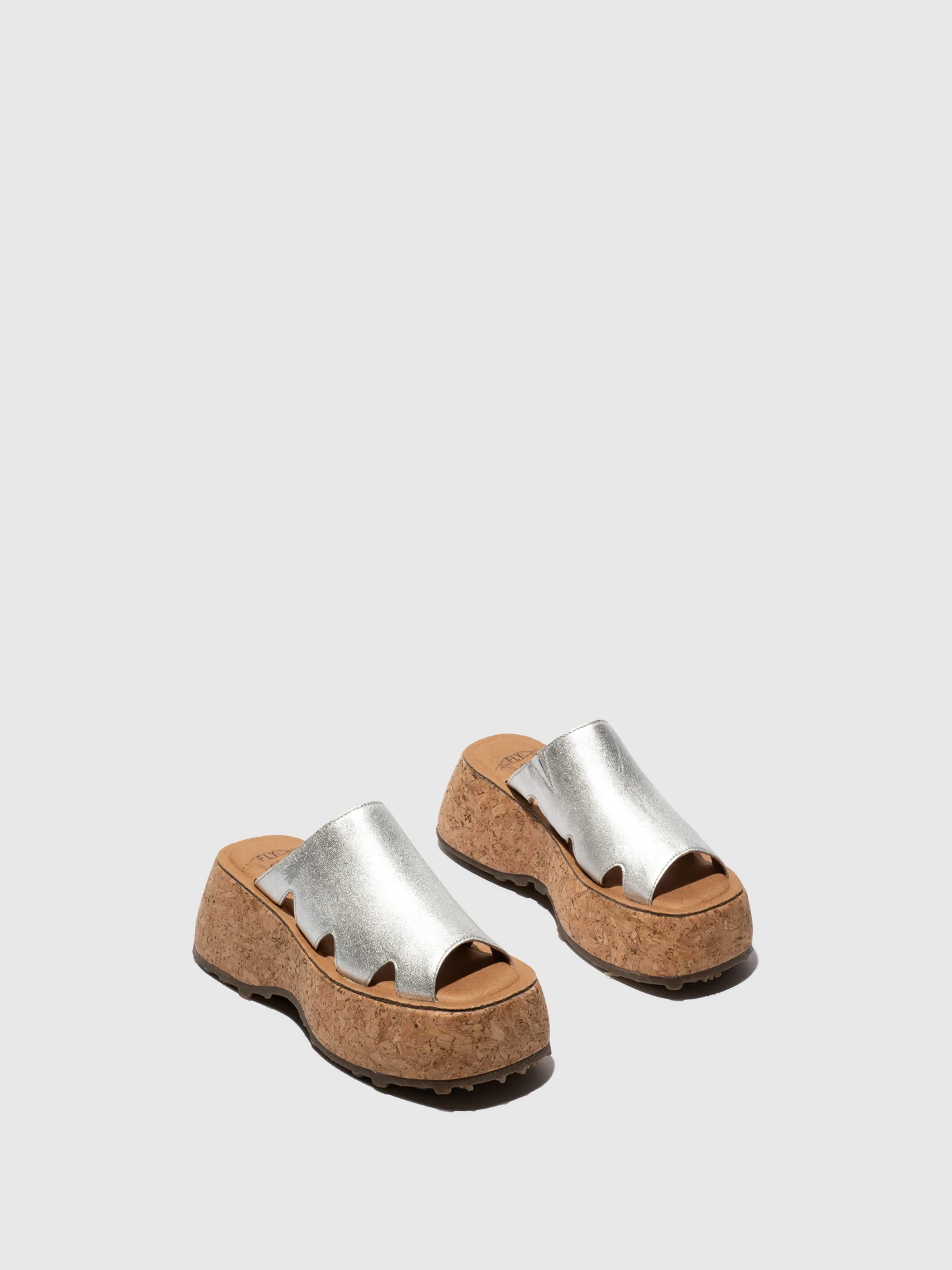 Platform Mules CEIR280FLY SILVER - Image 2