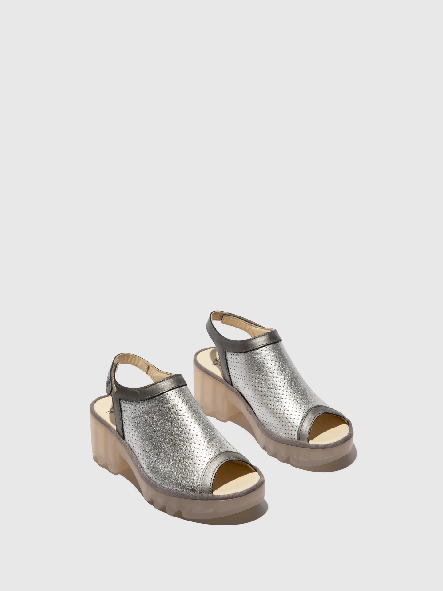 Sling-Back Sandals TEIF577FLY SILVER/PLOMO - Image 2
