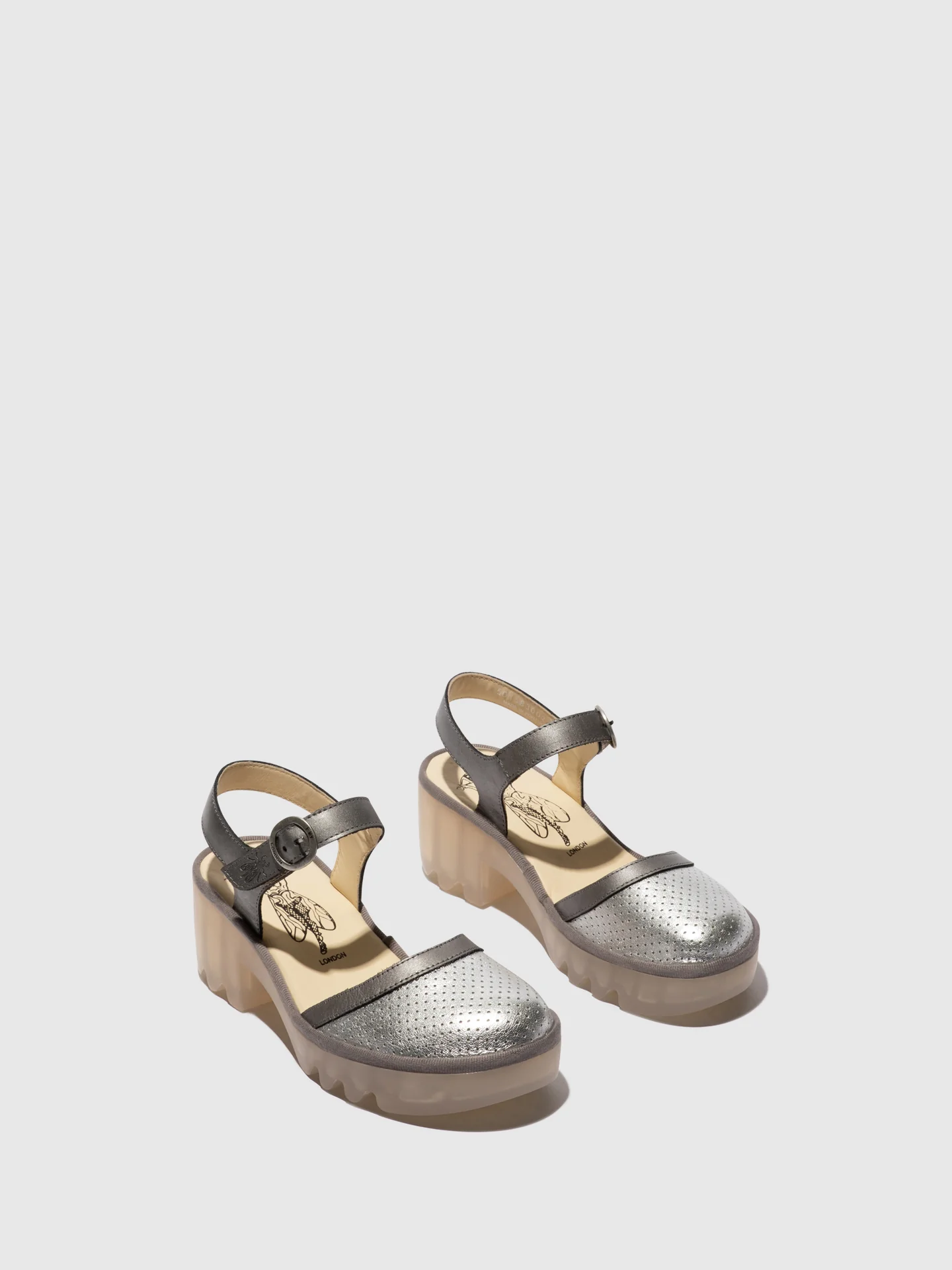 Sling-Back Sandals TEYO583FLY SILVER/PLOMO - Image 2