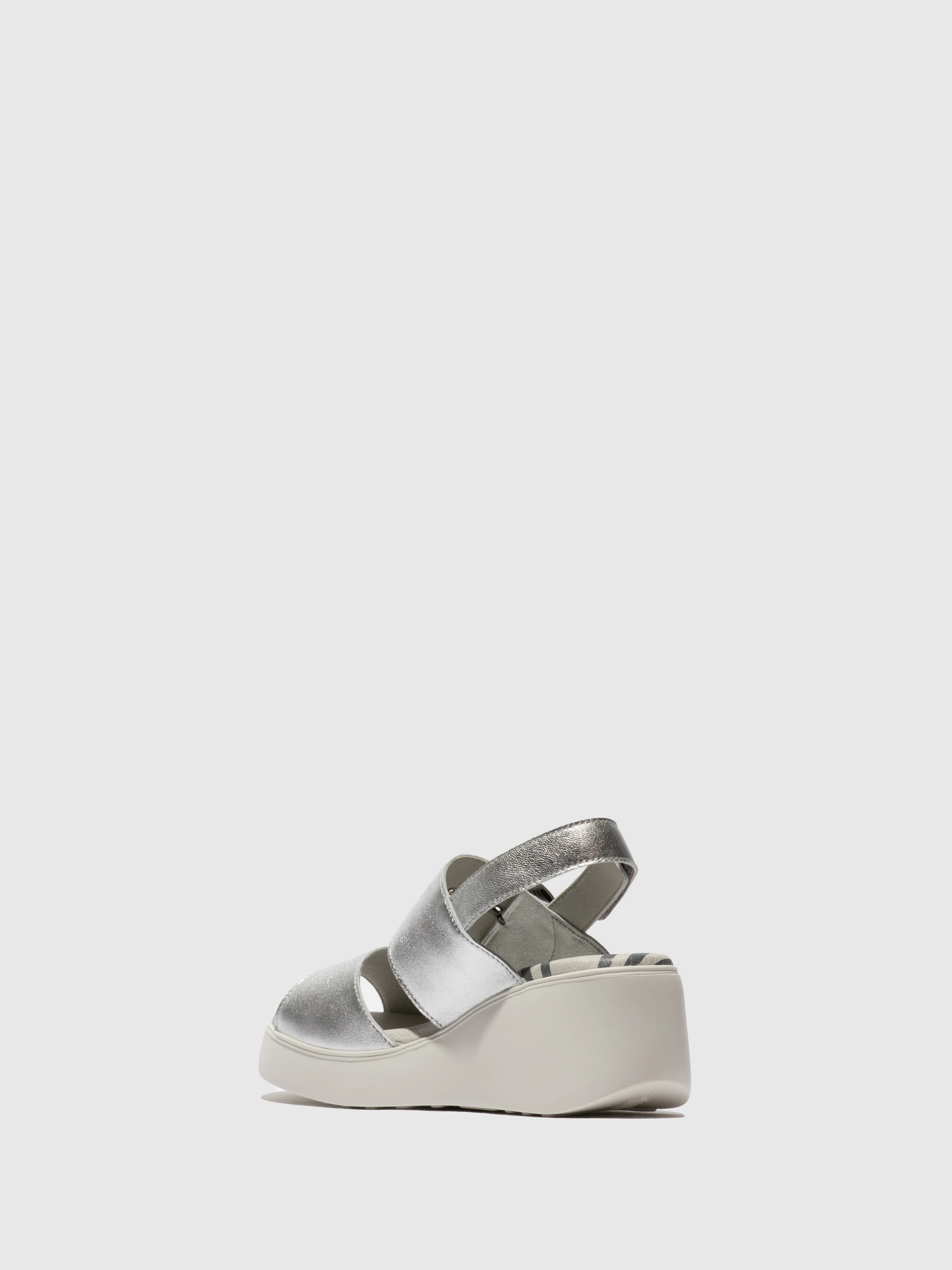 Sling-Back Sandals DIGO939FLY SILVER - Image 3