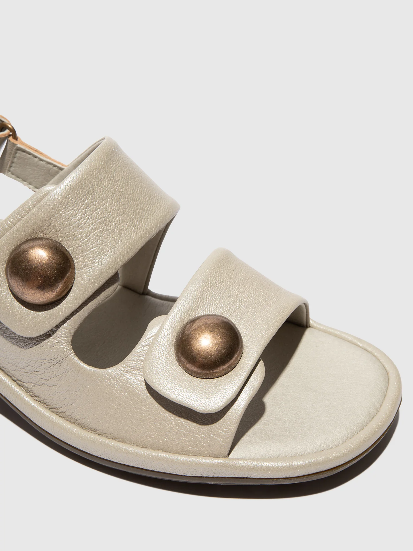 Sling-Back Sandals EBLA489FLY SILVER - Image 4