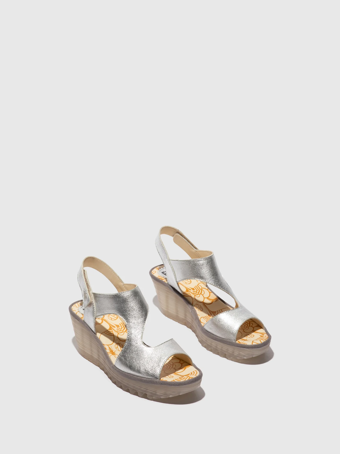 Sling-Back Sandals YOXA576FLY SILVER - Image 2