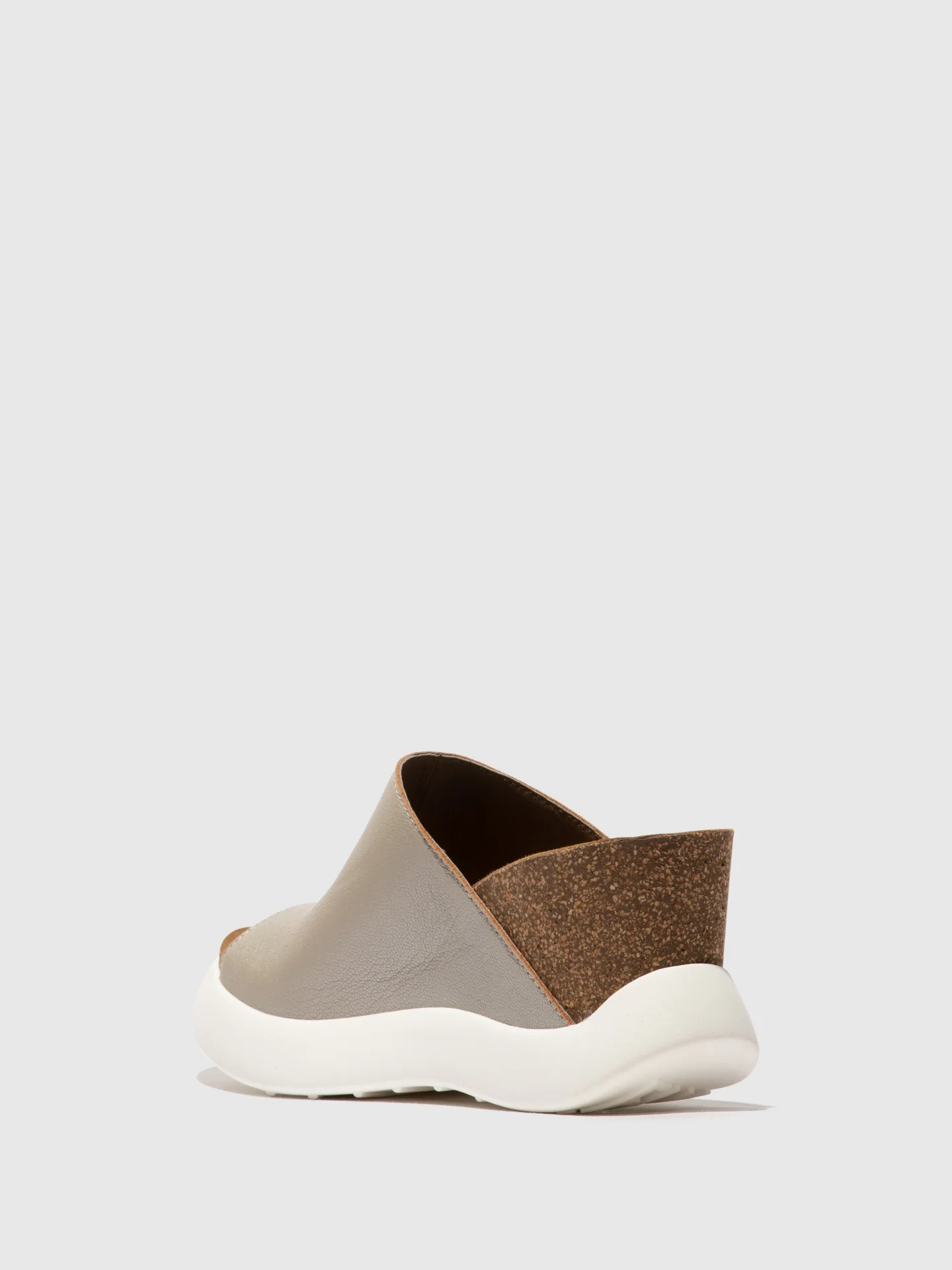 Slip-on Mules GINO966FLY SILVER - Image 3