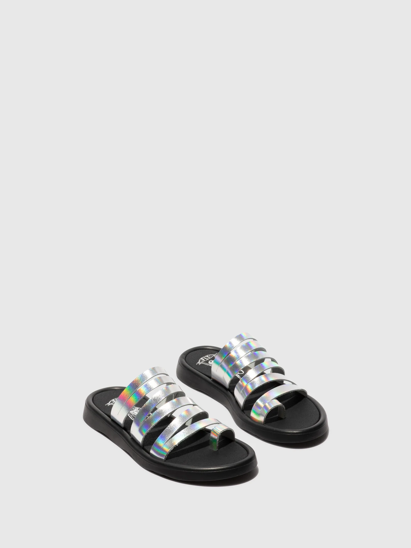 Slip-on Sandals TARI062FLY SILVER - Image 2