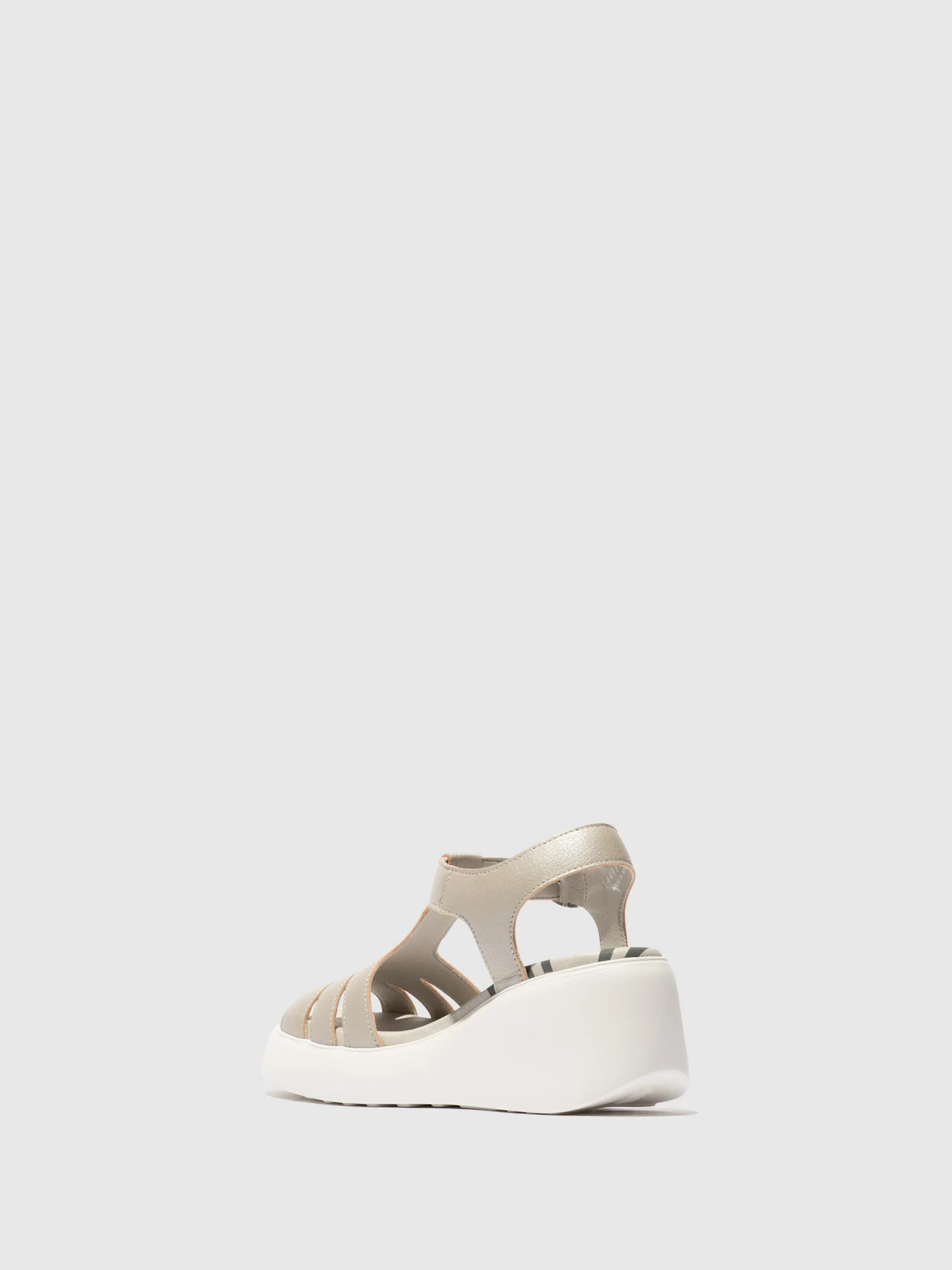 T-Strap Sandals DUMA955FLY SILVER - Image 3