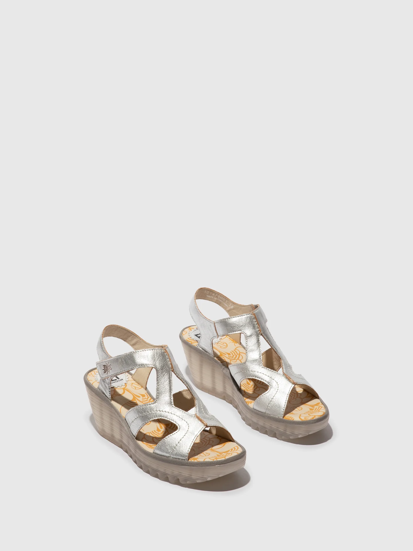 Velcro Sandals YOTU472FLY SILVER - Image 2