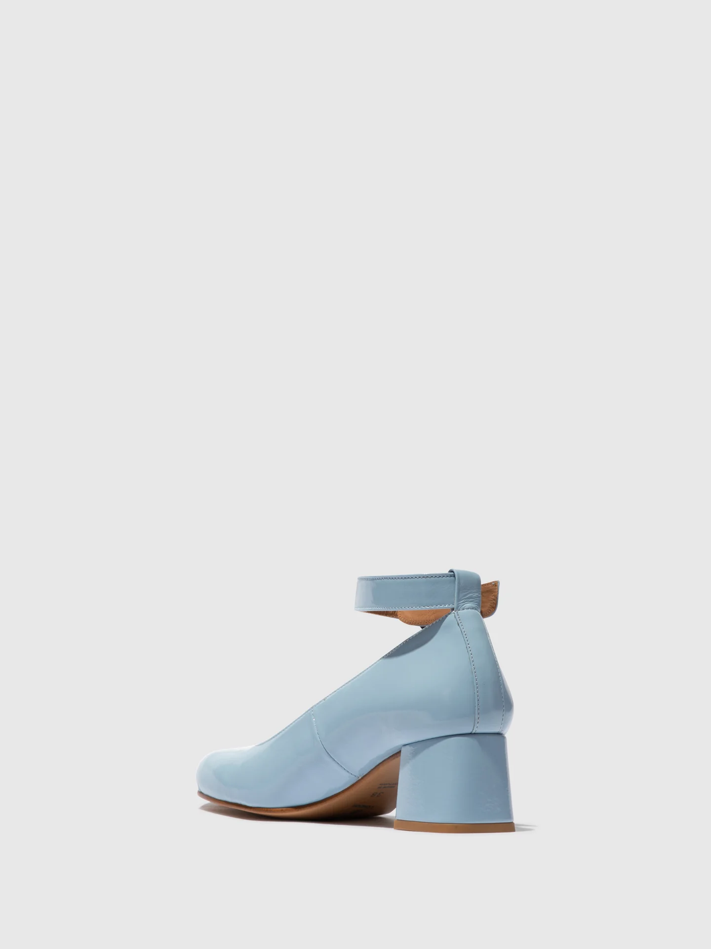 Ankle Strap Shoes SAZI082FLY SKY BLUE - Image 3