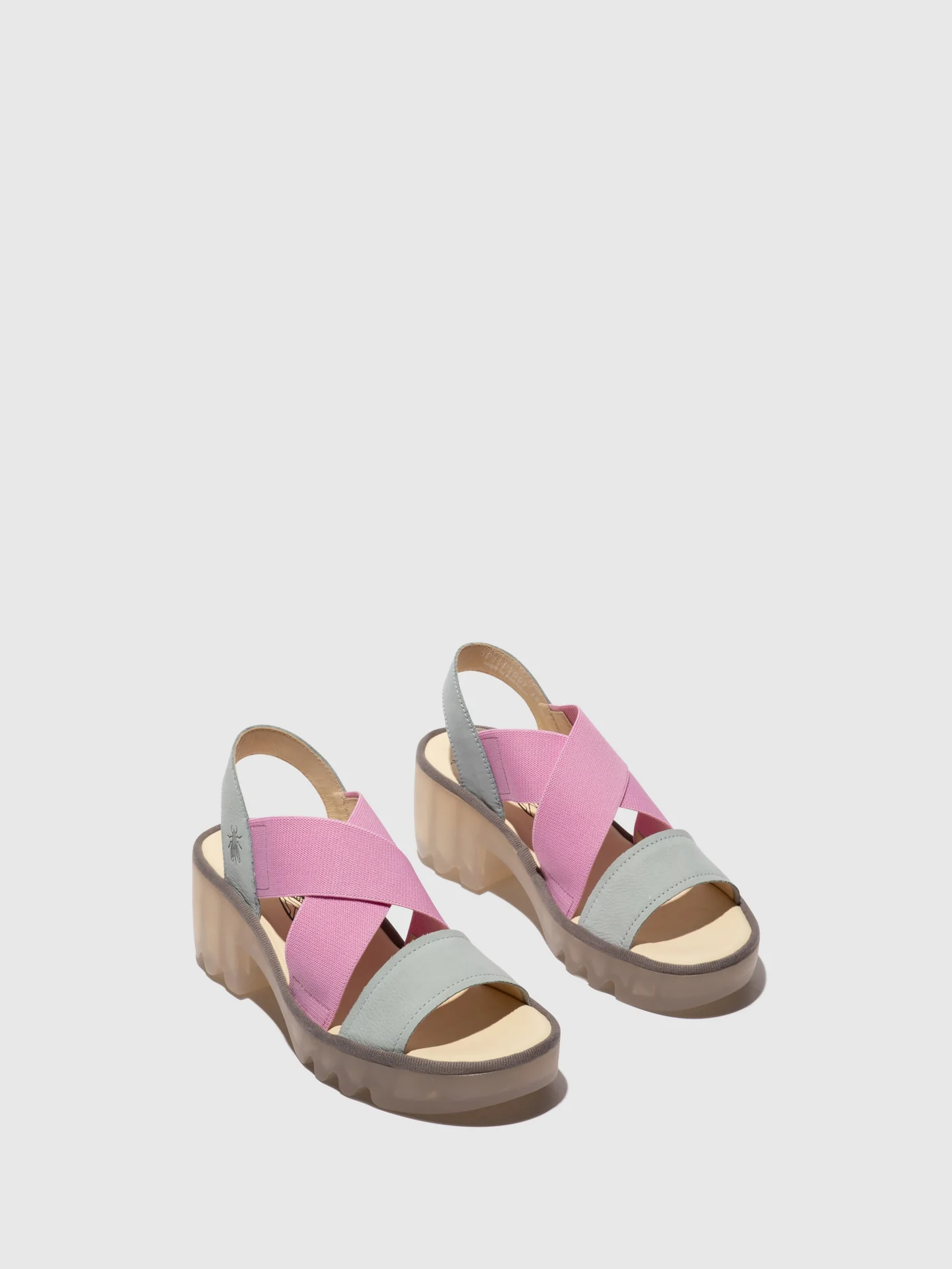 Crossover Sandals TAJI502FLY SKY BLUE/BABY PINK - Image 2