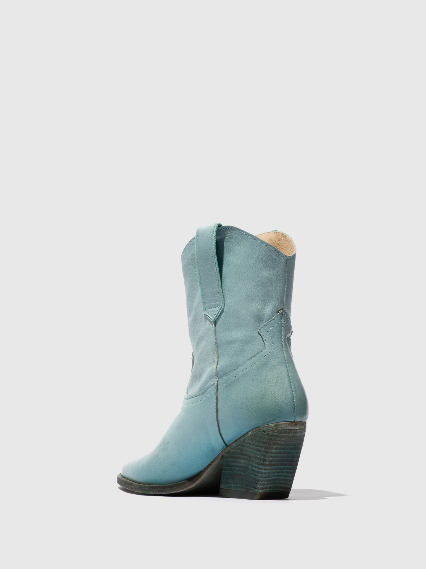 Cowboy Ankle Boots WOFY093FLY SKY BLUE - Image 3