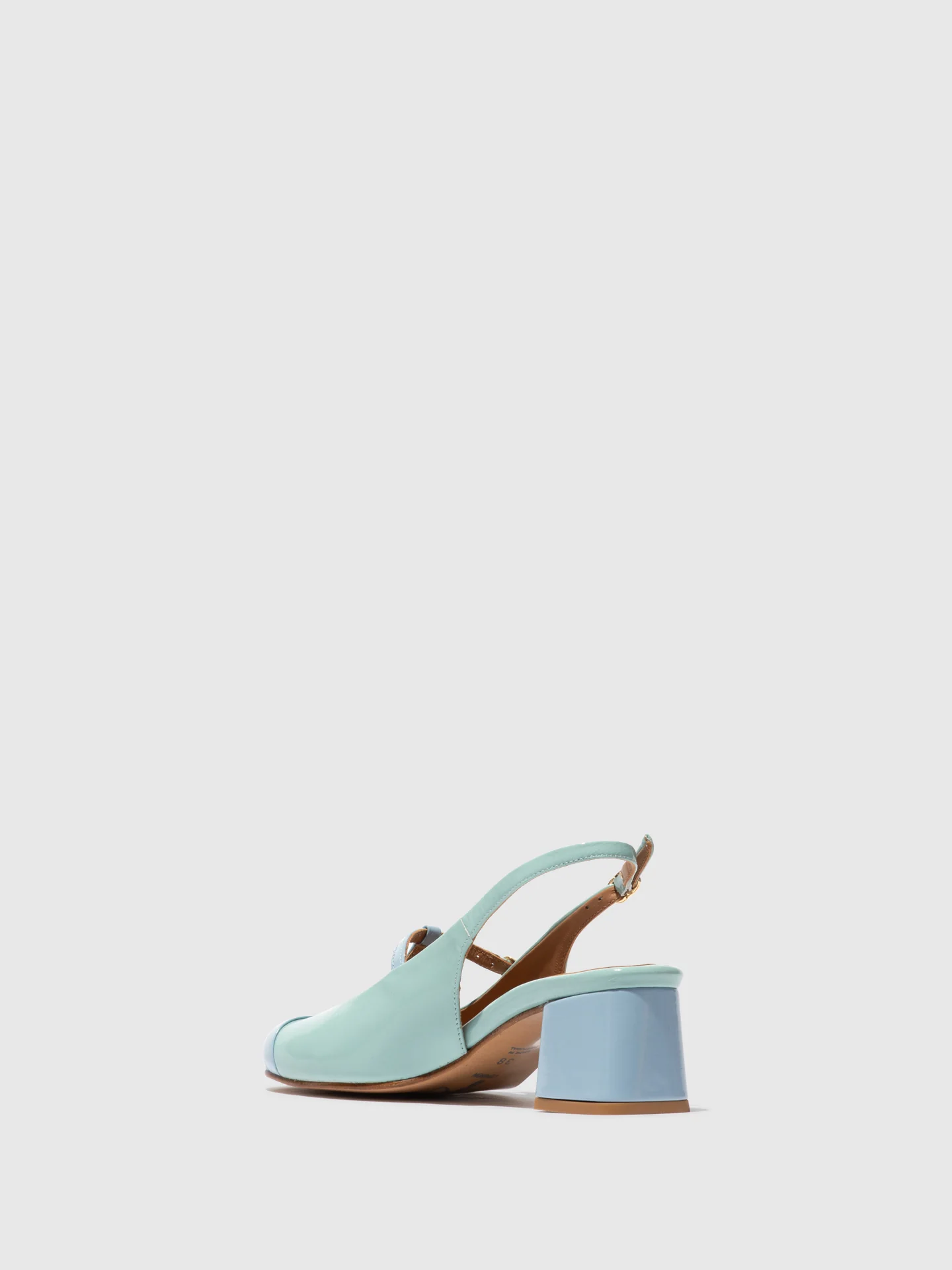 Sling-Back Sandals SOLN083FLY SKY BLUE/SPEARMINT - Image 3