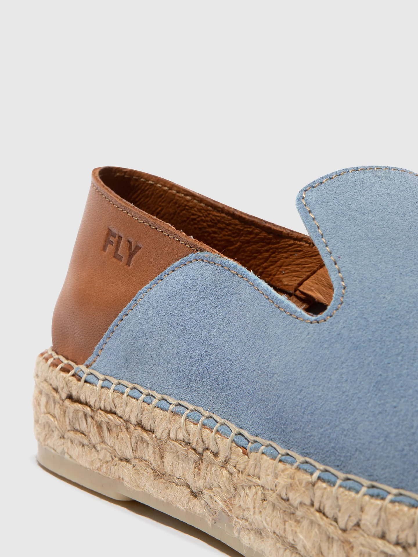 Slip-on Espadrilles PULY522FLY SKY BLUE/TAN - Image 4