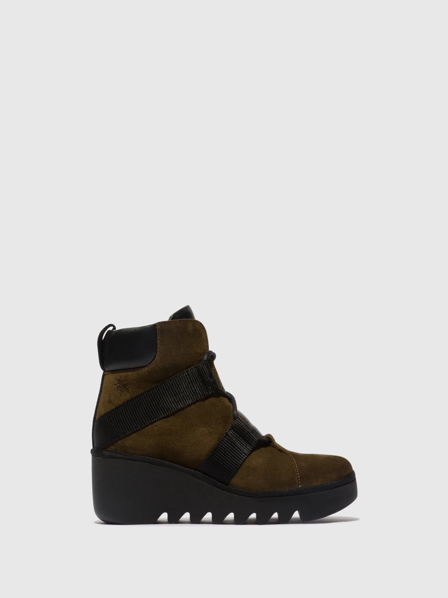 Lace-up Ankle Boots BLOM460FLY SLUDGE/BLACK