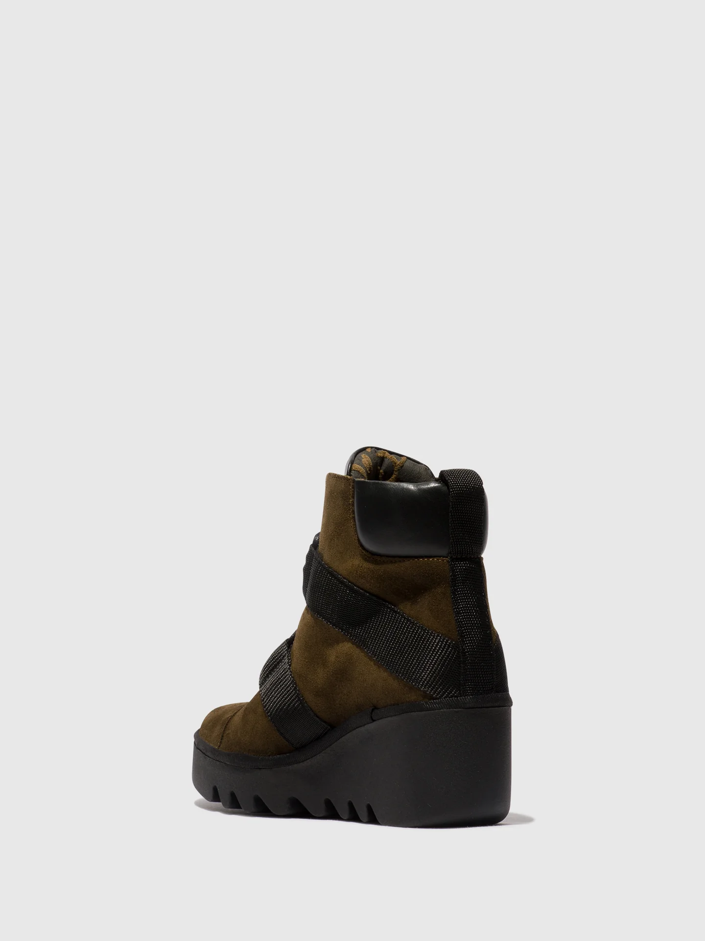 Lace-up Ankle Boots BLOM460FLY SLUDGE/BLACK - Image 3