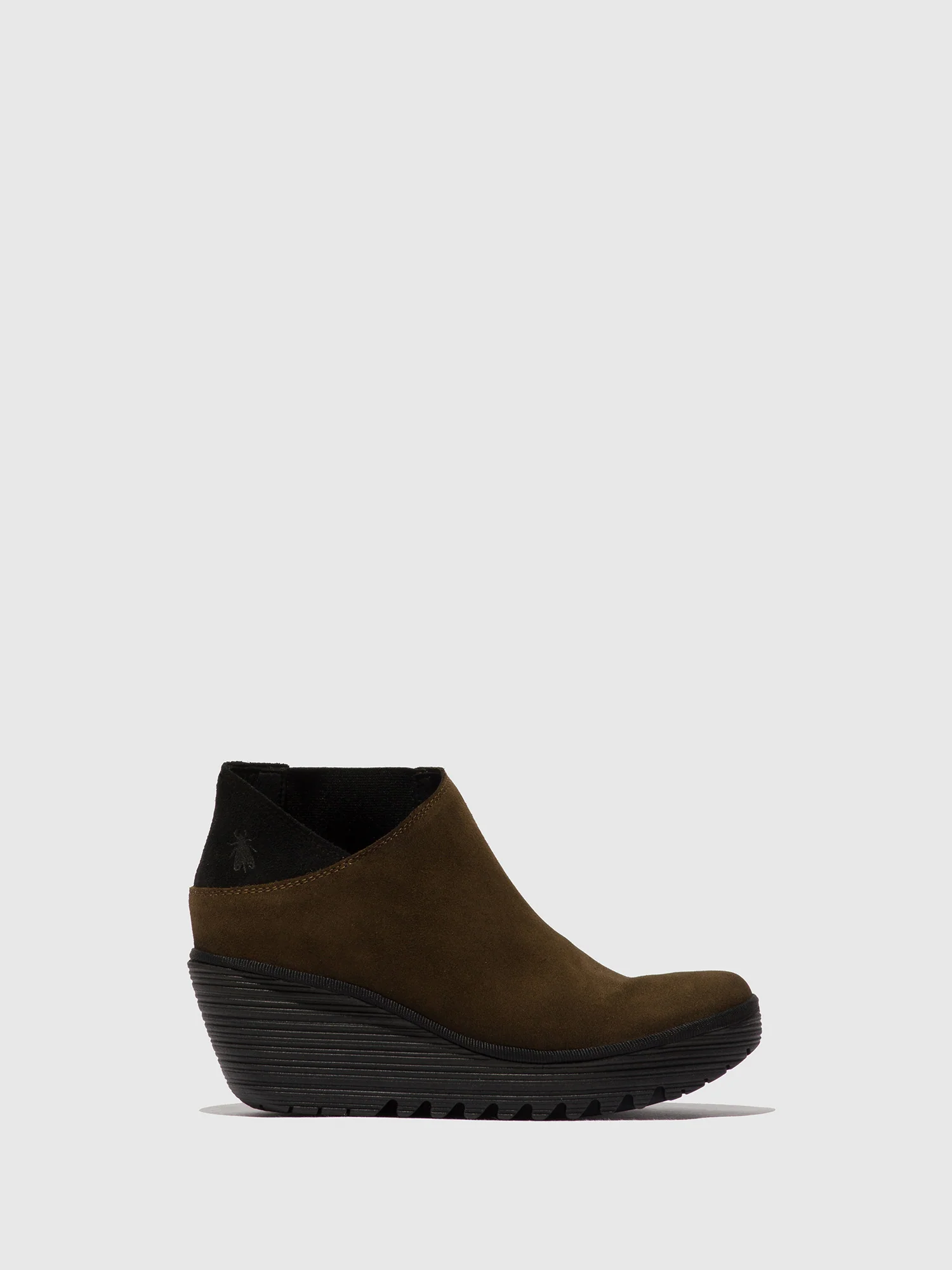 Zip Up Ankle Boots YEGO400FLY SLUDGE/BLACK
