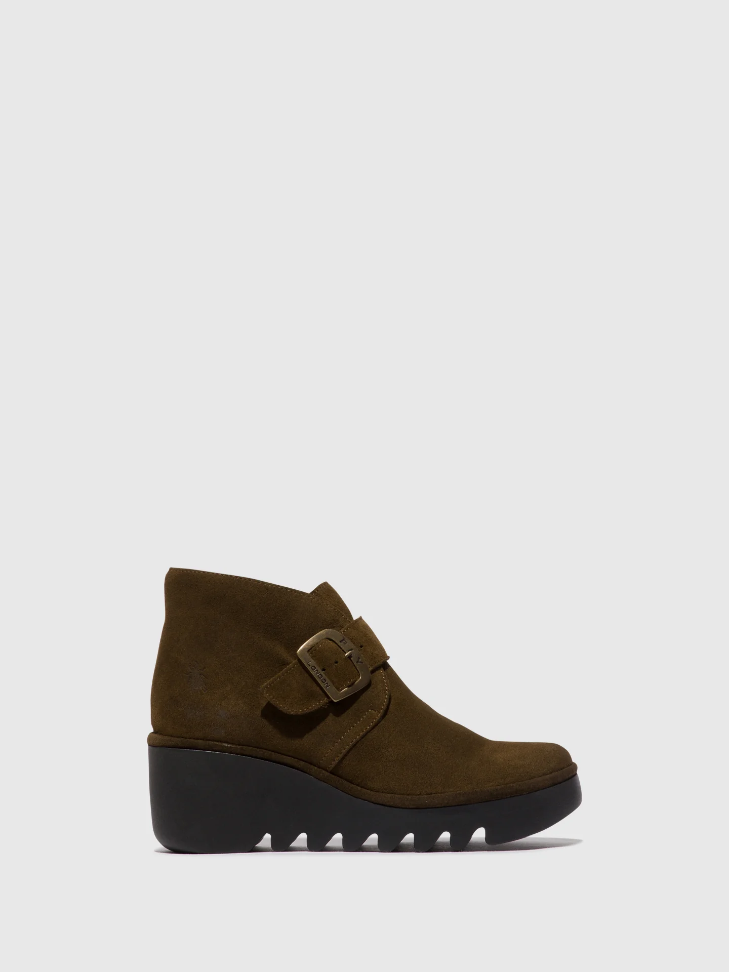 Buckle Ankle Boots BIRT397FLY SLUDGE