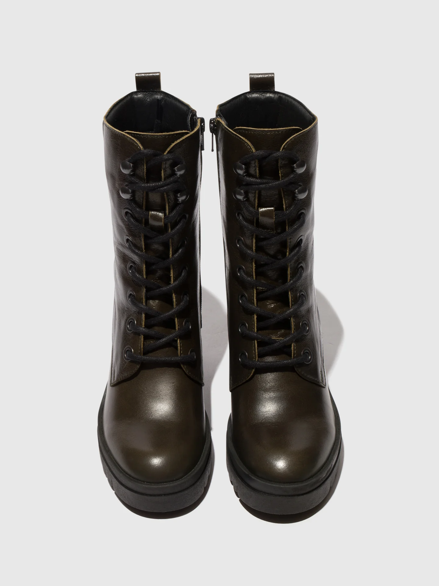 Lace-up Ankle Boots TIEL642FLY SLUDGE - Image 4