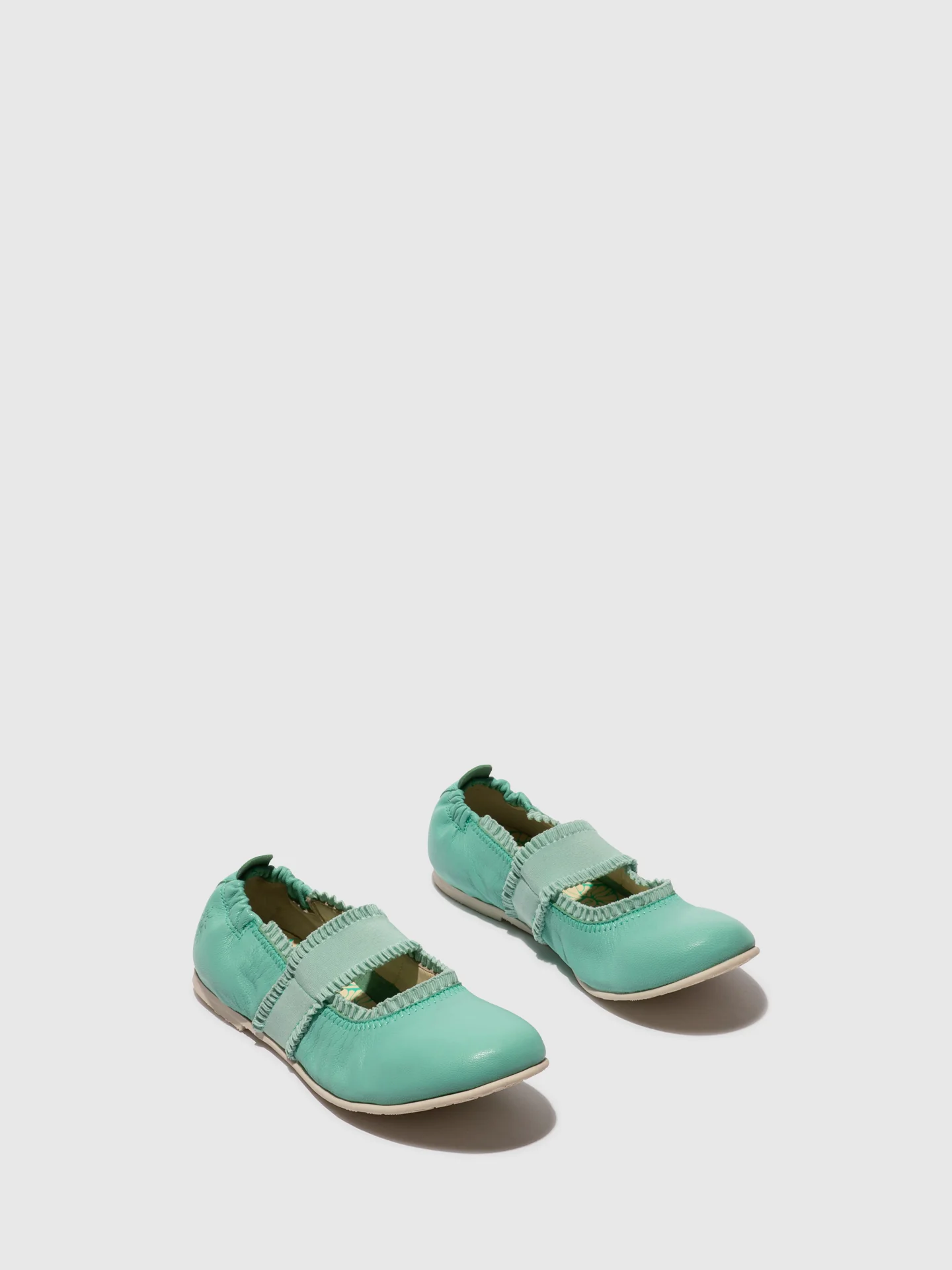 Elasticated Ballerinas GECH253FLY SPEARMINT - Image 2