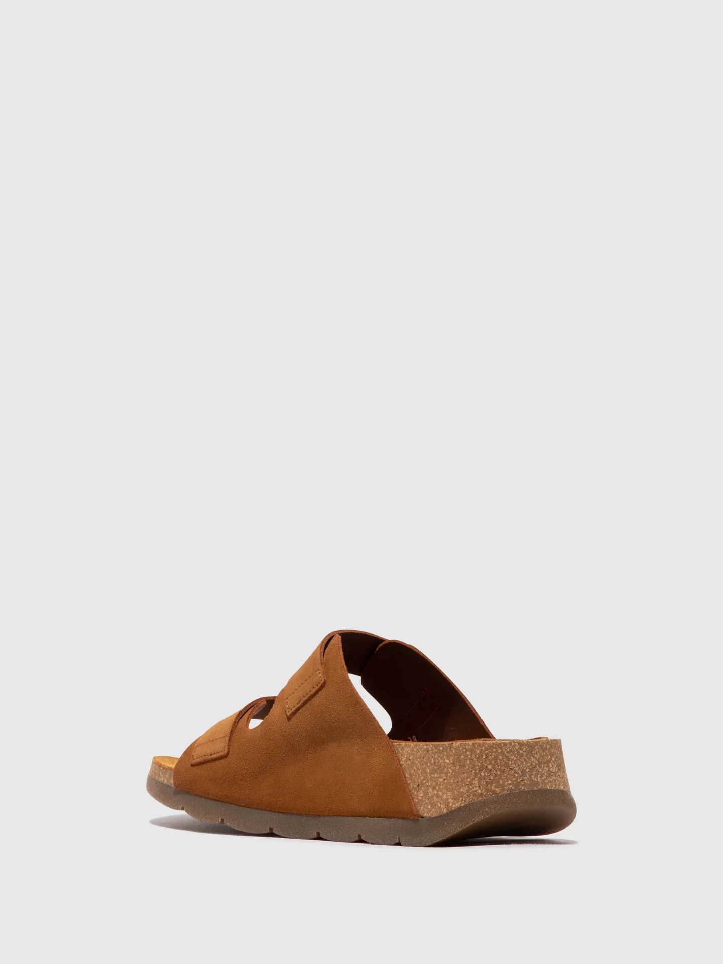 Buckle Sandals CAJA721FLY SUEDE CAMEL - Image 3