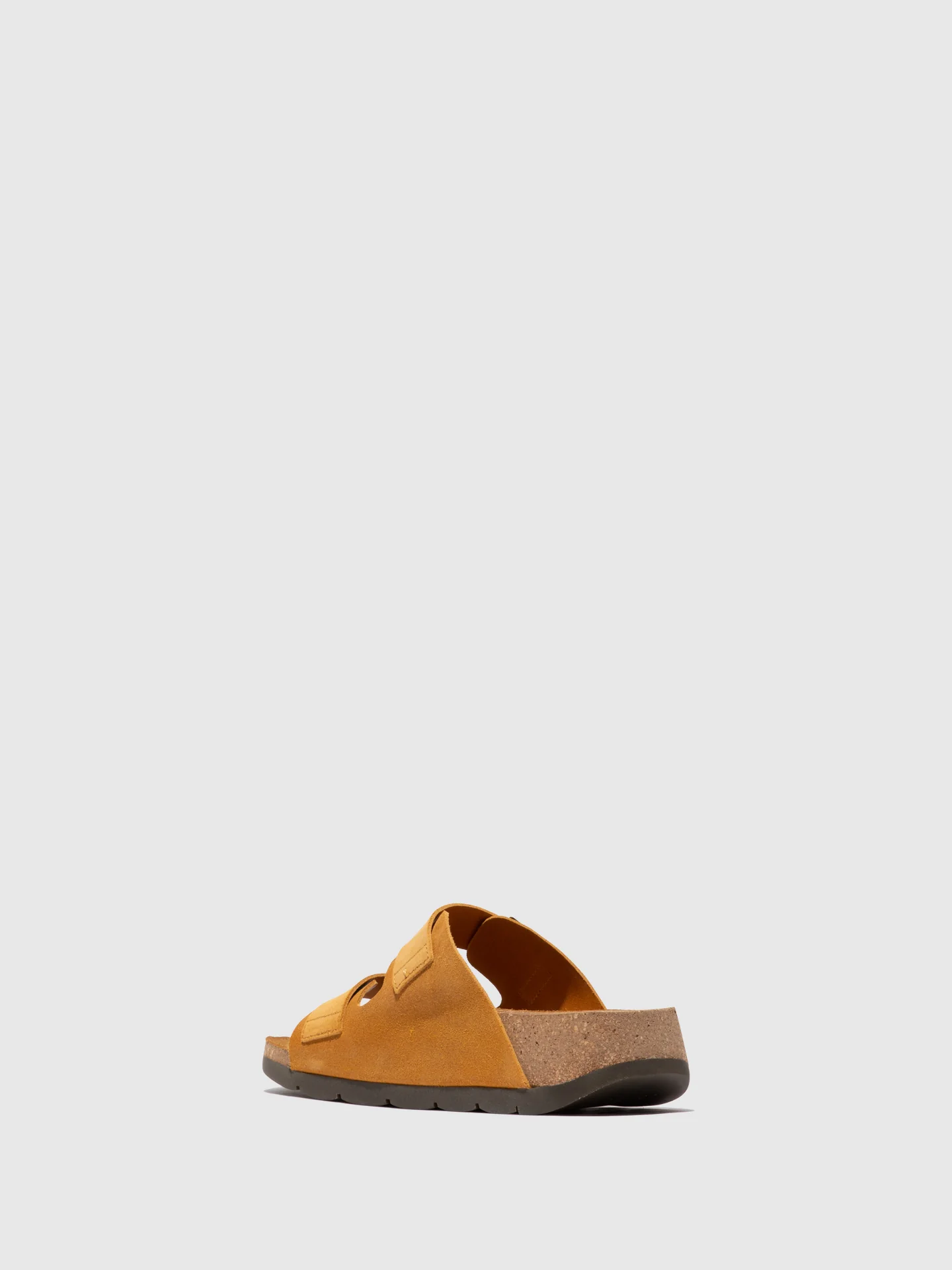 Buckle Sandals CAJA721FLY SUEDE MUSTARD - Image 3