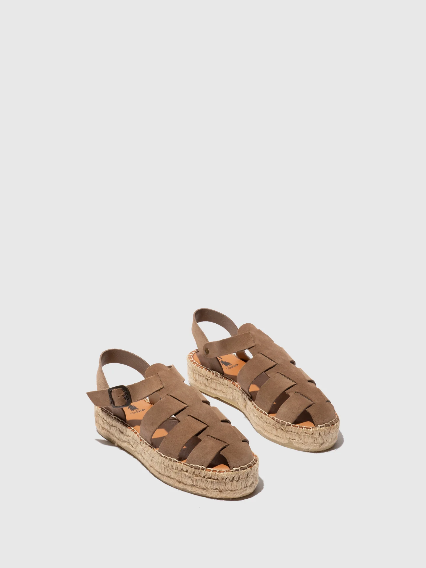 Sling-Back Espadrilles PAWI524FLY SUEDE TAN - Image 2