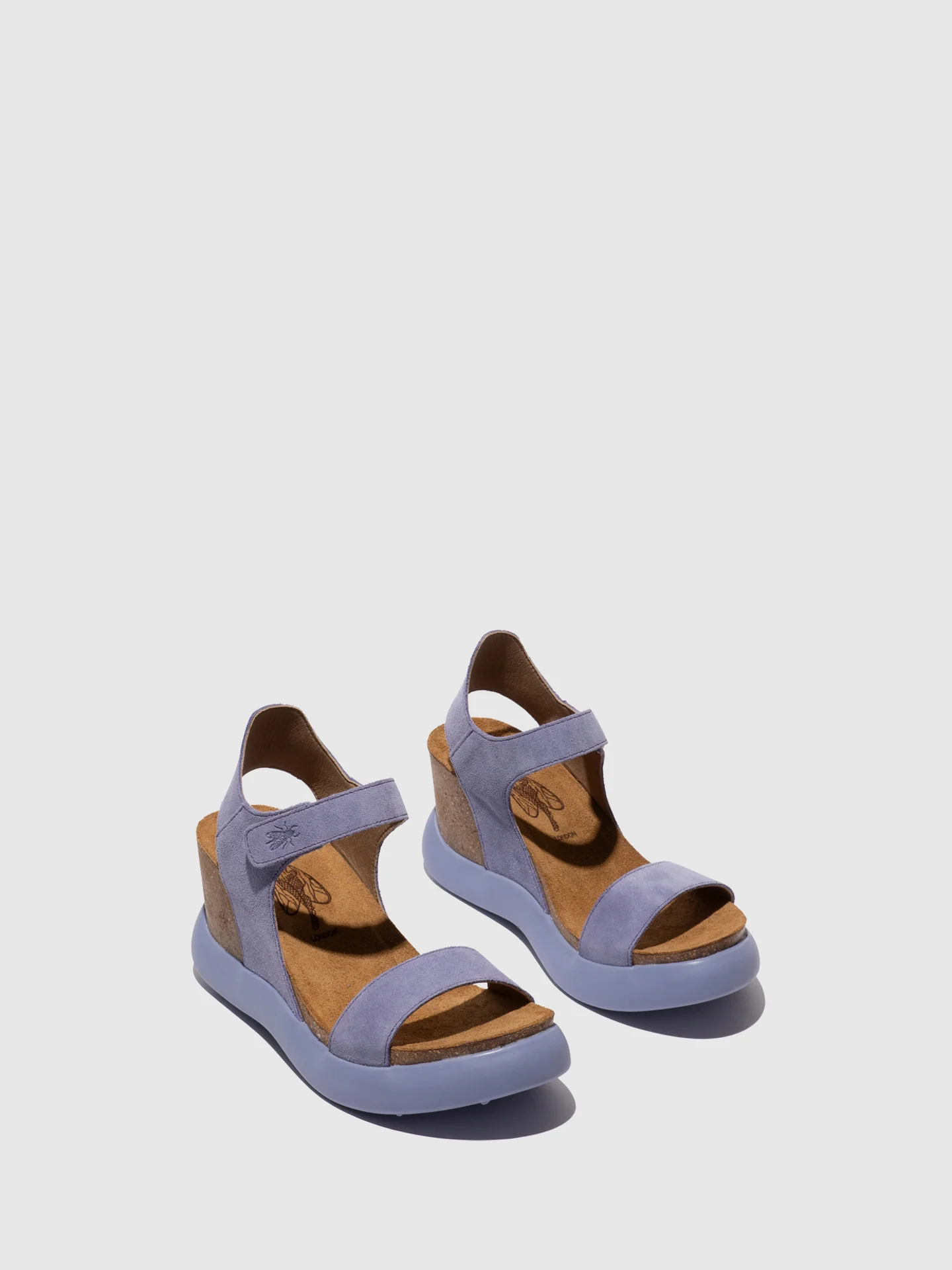 Velcro Sandals GOGO967FLY SUEDE VIOLET - Image 2