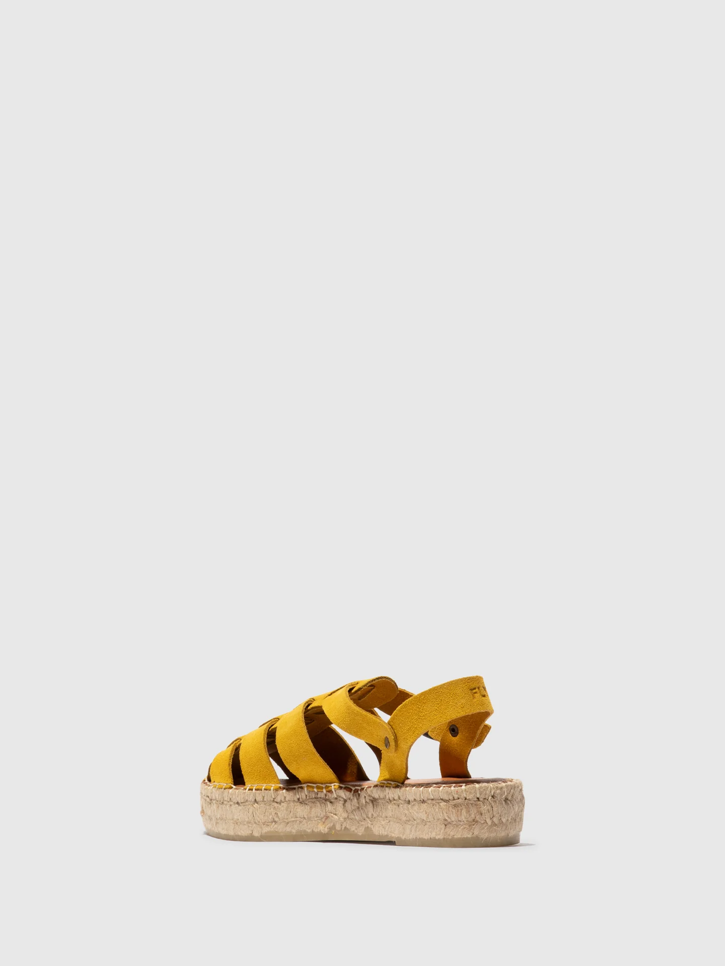 Sling-Back Espadrilles PAWI524FLY SUEDE YELLOW - Image 3