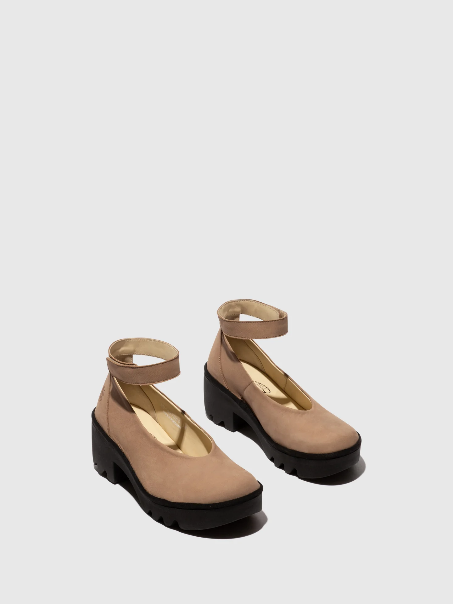 Ankle Strap Shoes TIRY497FLY TAUPE - Image 2
