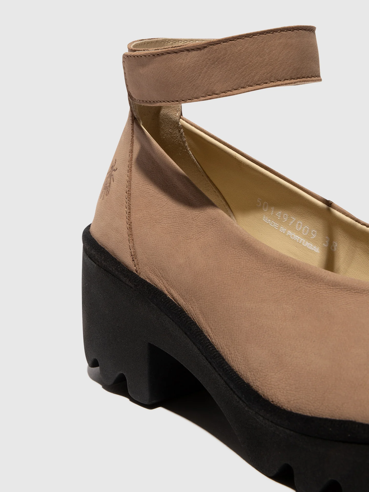 Ankle Strap Shoes TIRY497FLY TAUPE - Image 4