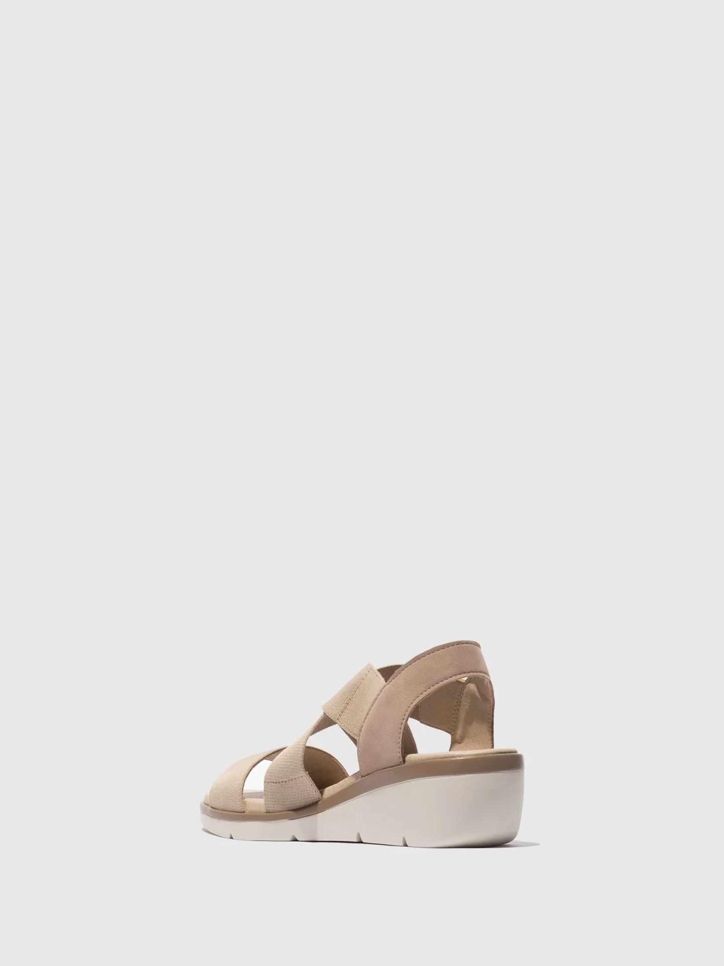 Elasticated Sandals NOLI056FLY TAUPE - Image 3