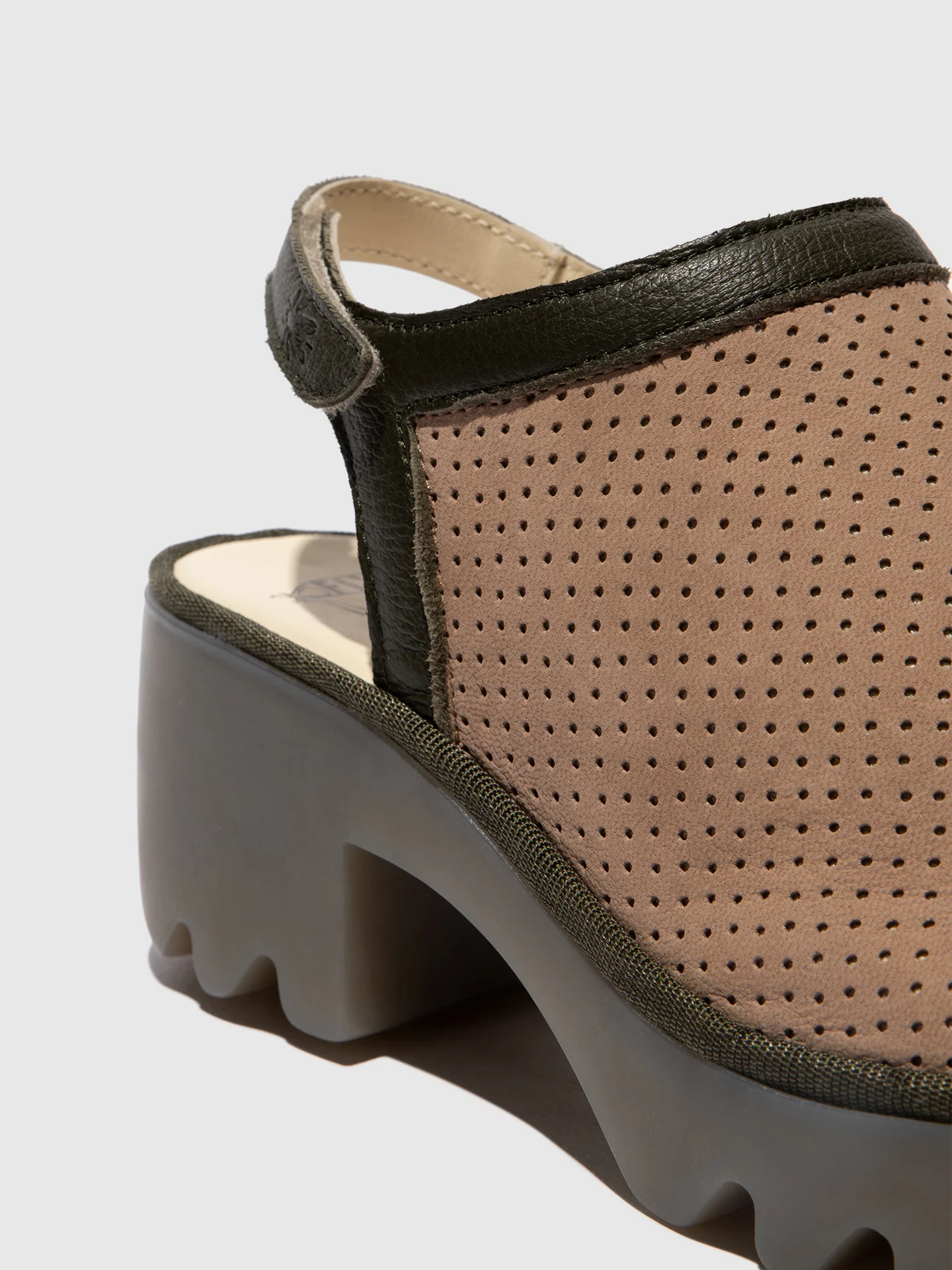 Sling-Back Sandals TEIF577FLY TAUPE/KHAKI - Image 4