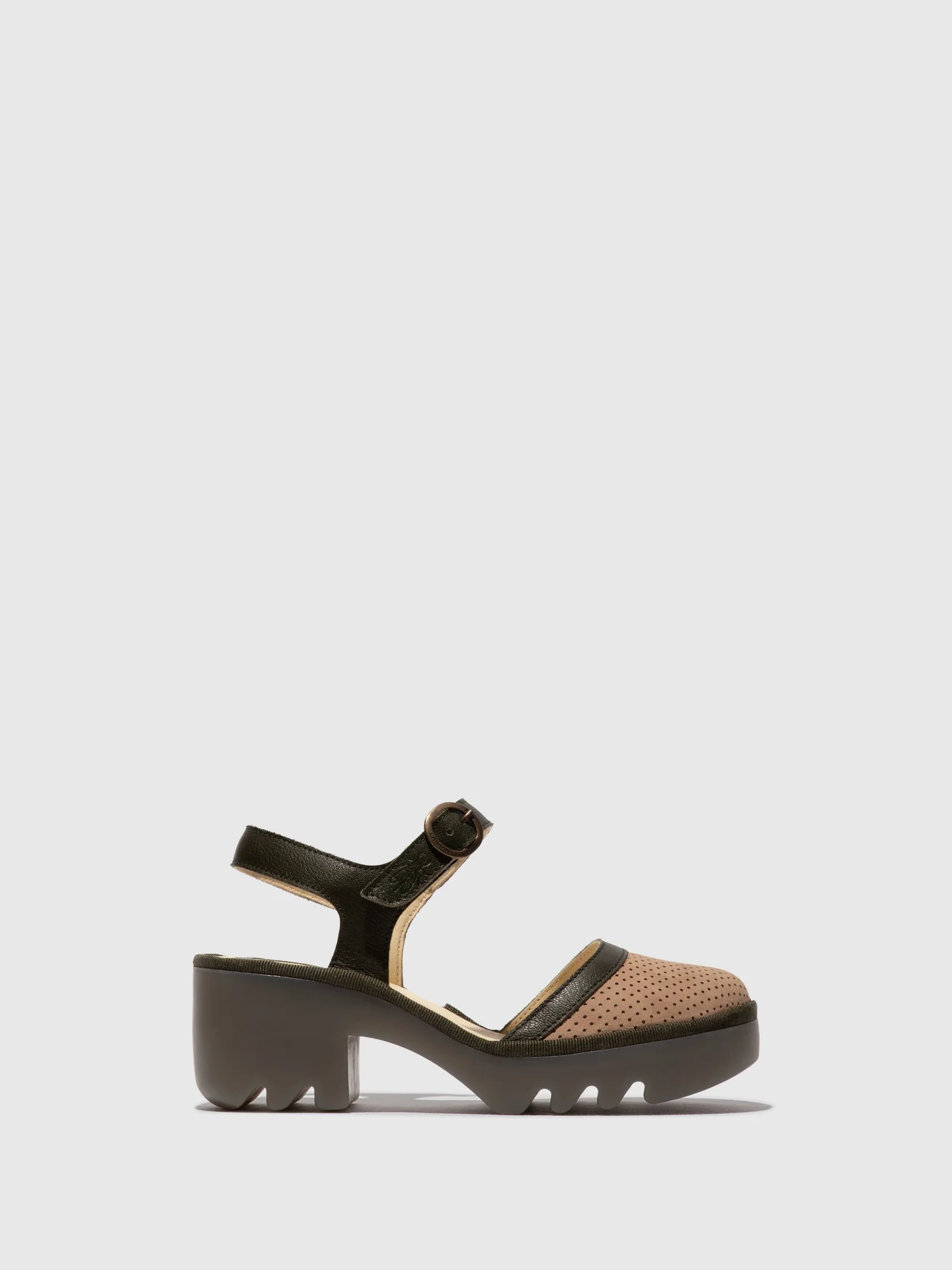 Sling-Back Sandals TEYO583FLY TAUPE/KHAKI