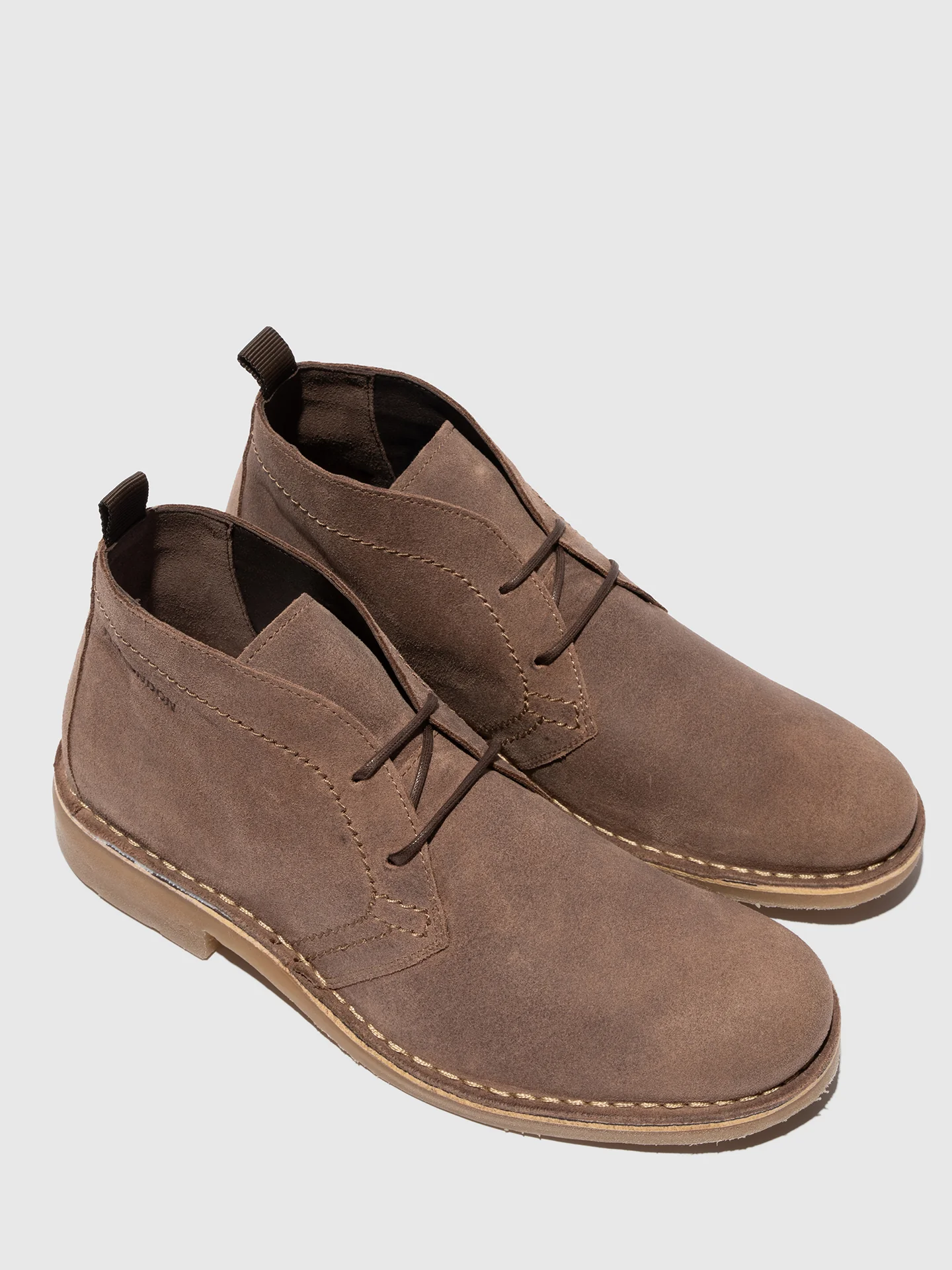 Lace-up Ankle Boots RULH110FLY TAUPE - Image 4