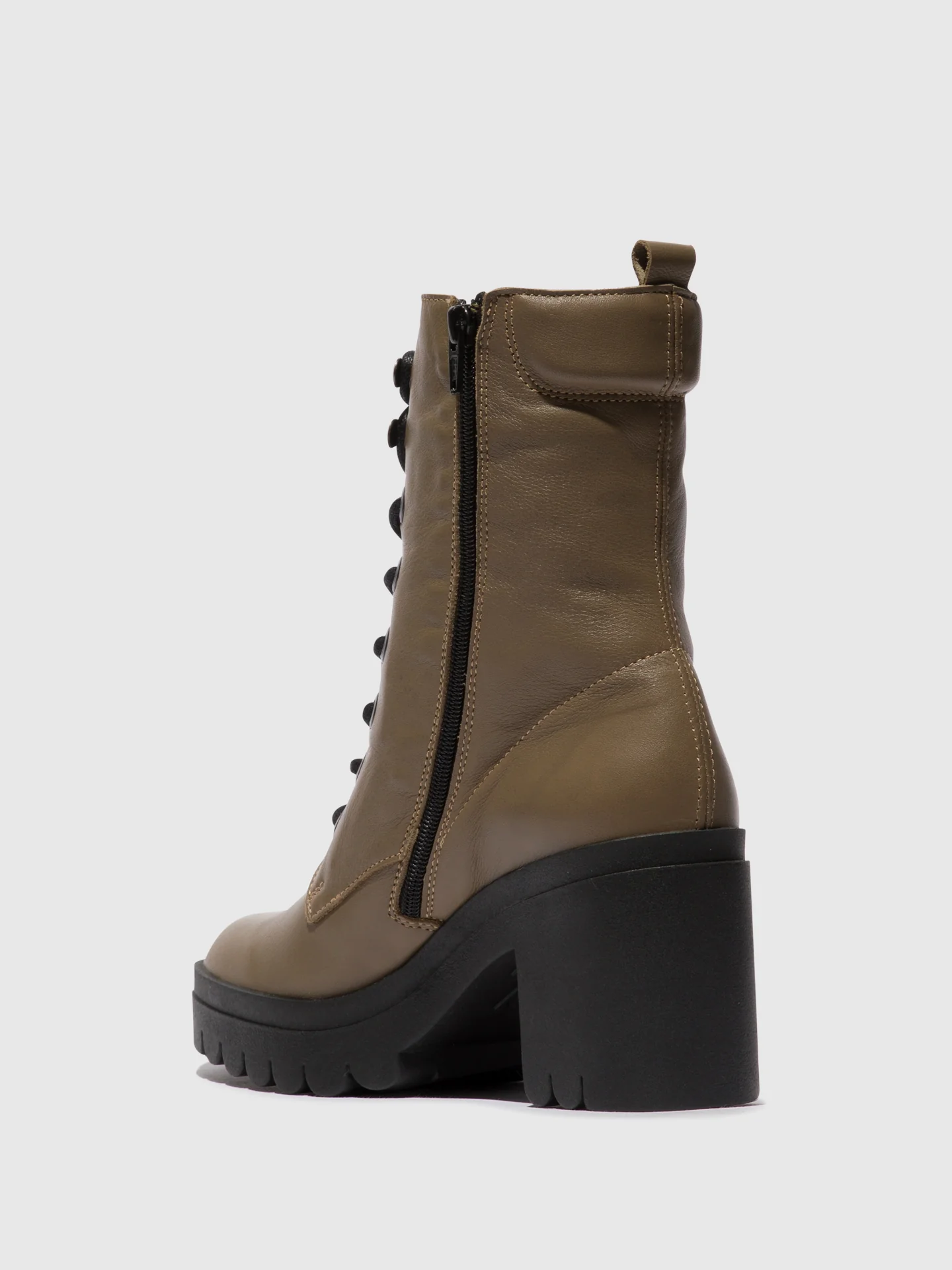 Lace-up Ankle Boots TIEL642FLY TAUPE - Image 3