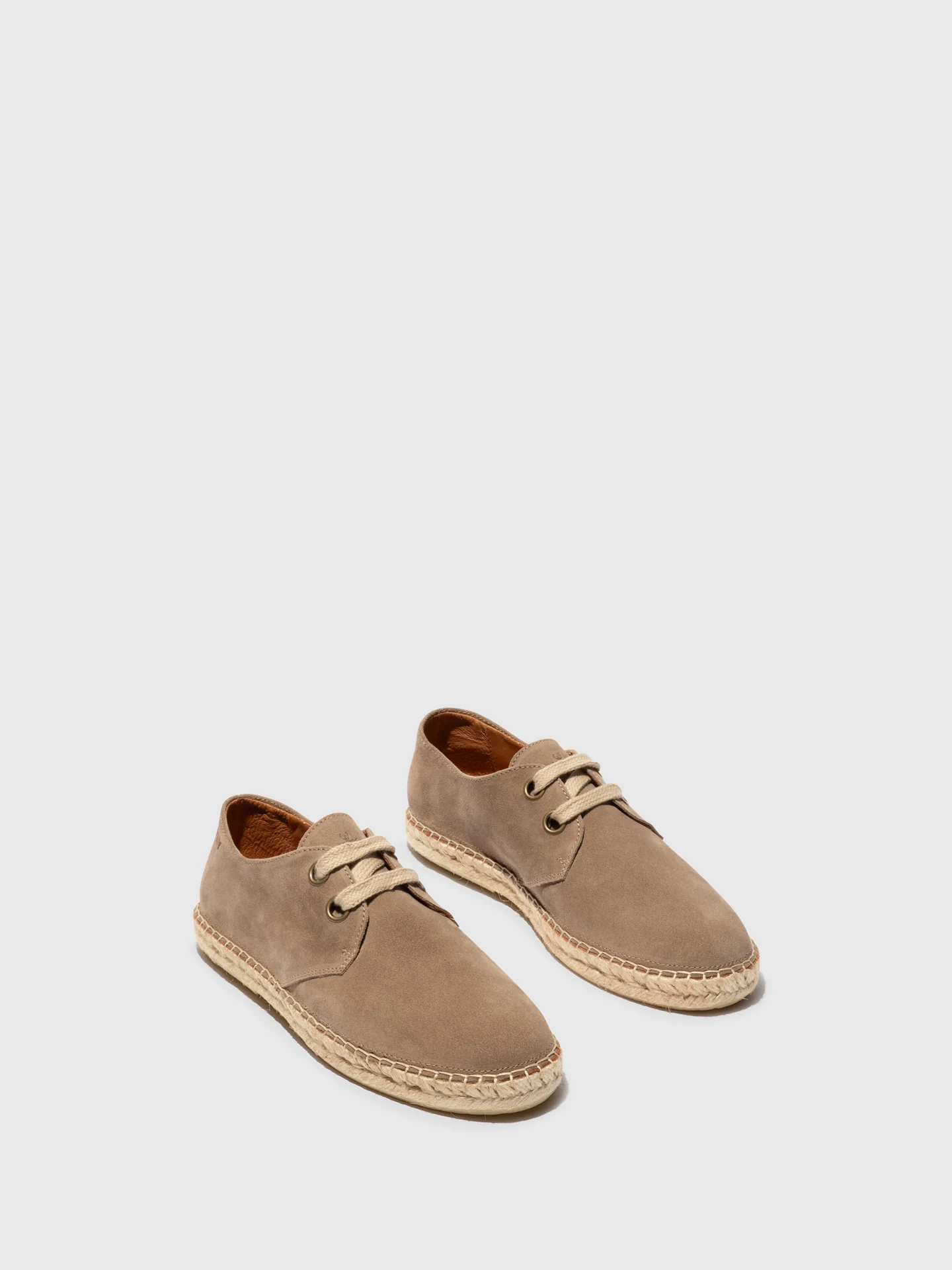 Lace-up Espadrilles SLIN528FLY TAUPE - Image 2