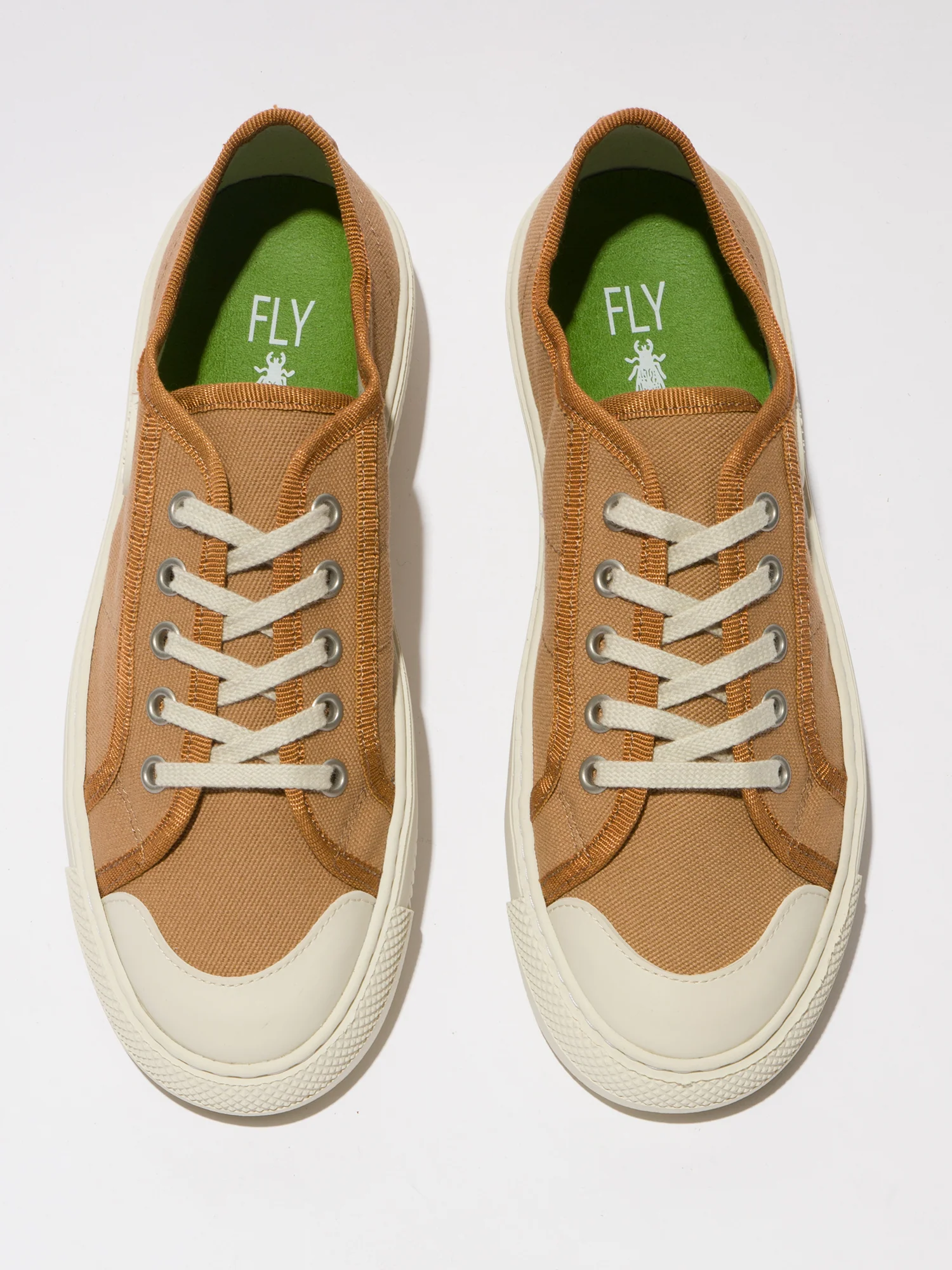 Lace-up Trainers TERE557FLY TAUPE - Image 4