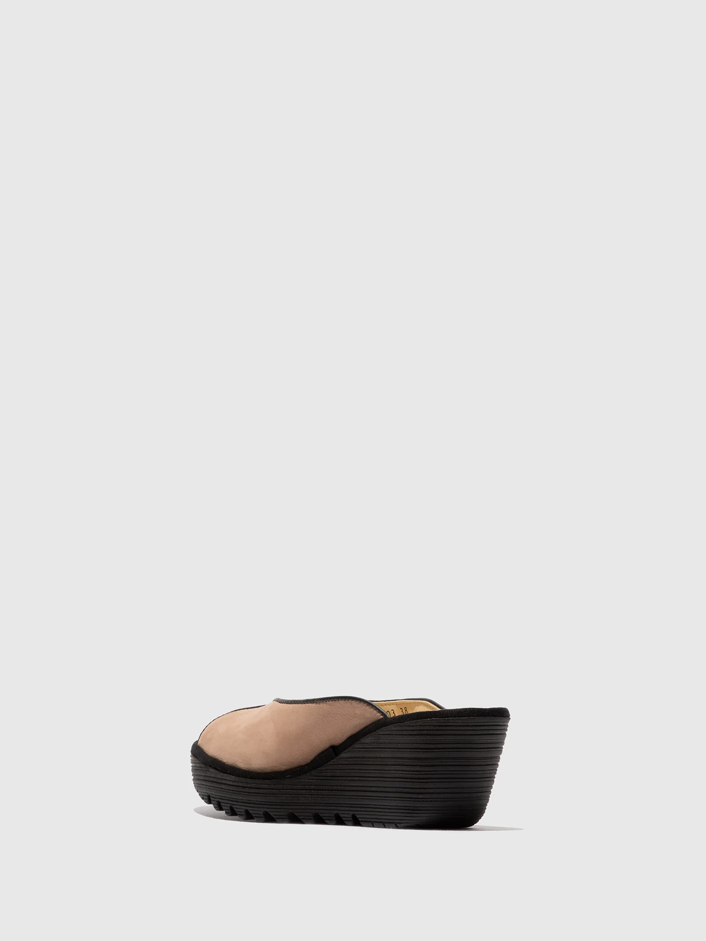 Slip-on Mules YOUN554FLY TAUPE - Image 3