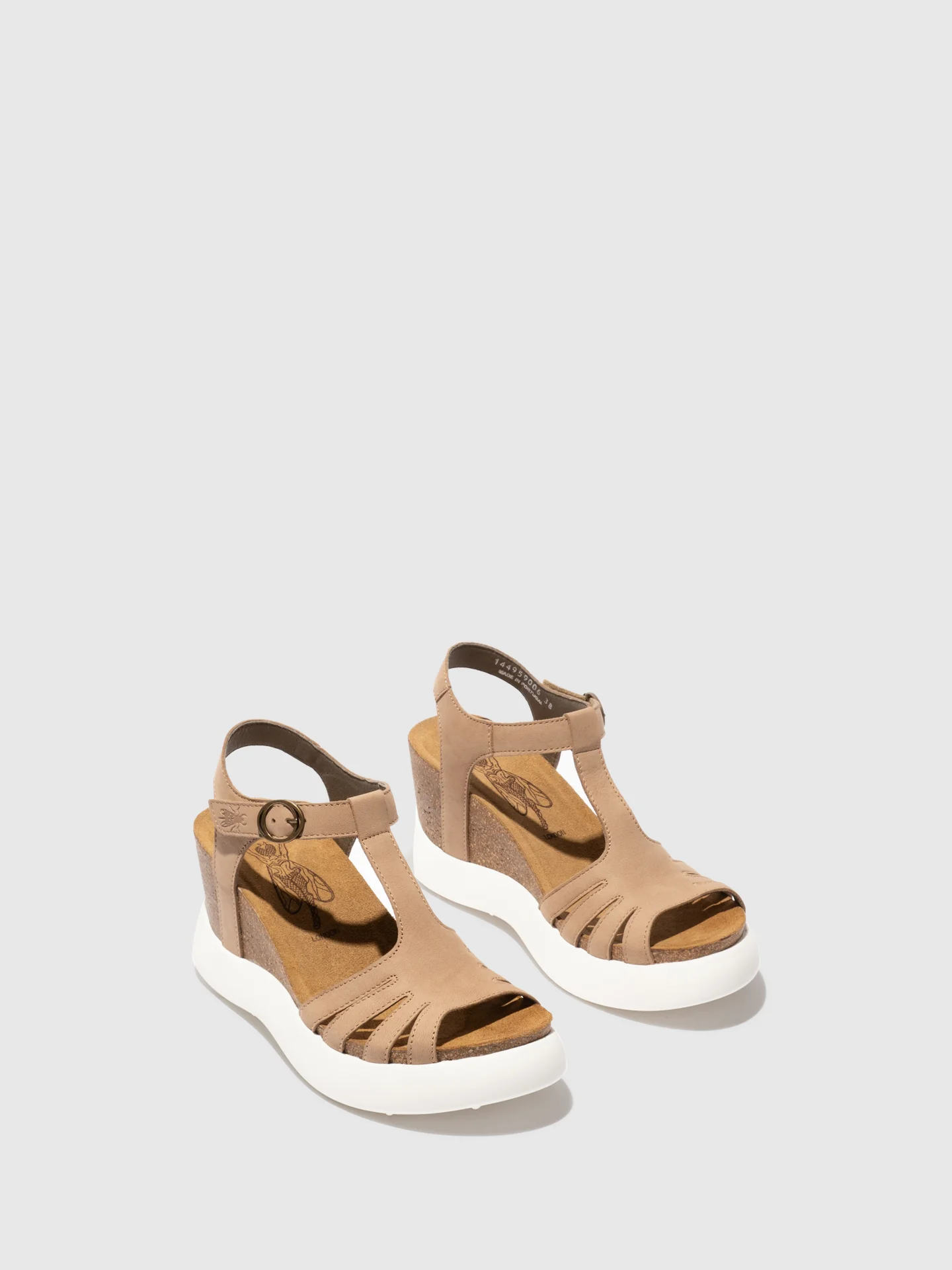T-Strap Sandals GAIT959FLY TAUPE - Image 2
