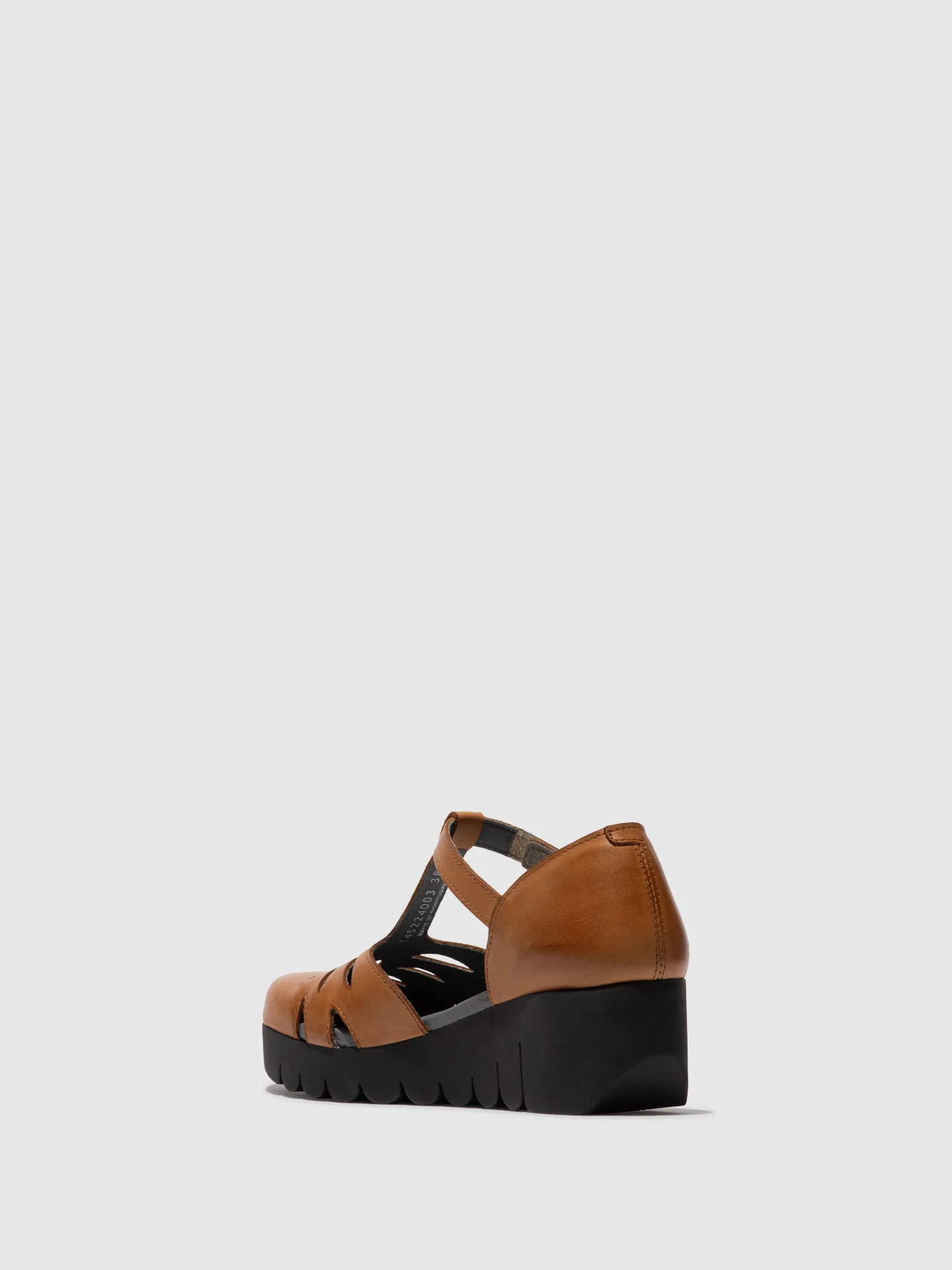 T-Strap Sandals VELT224FLY TAUPE - Image 3