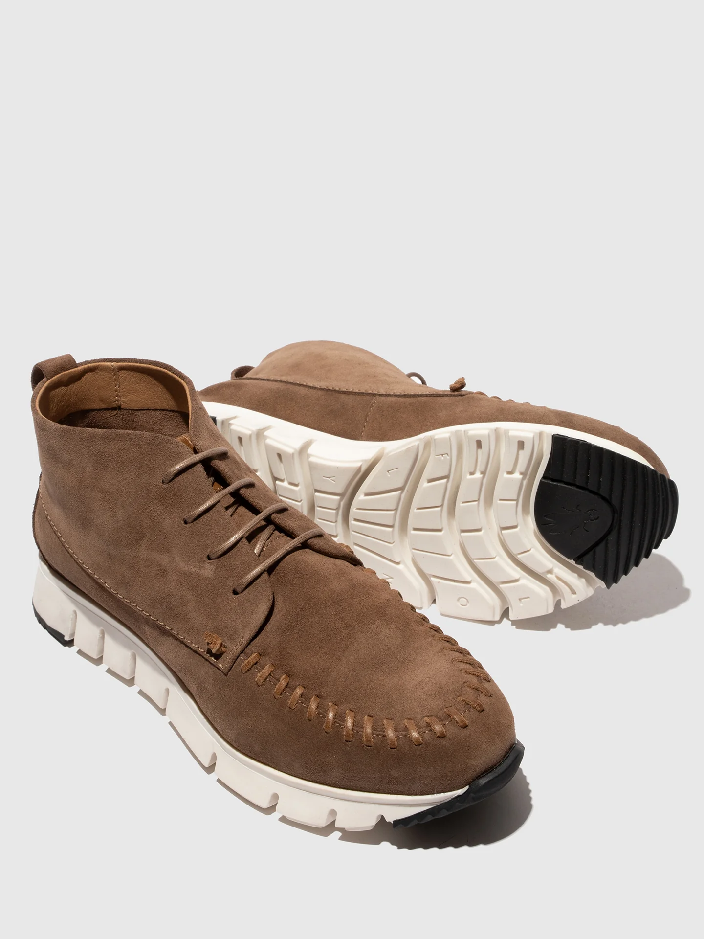 Hi-Top Trainers SECH255FLY TAUPE/TAUPE - Image 4